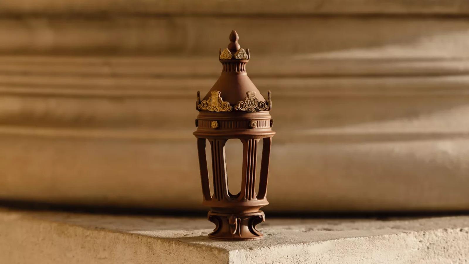 Le chocolat inspiré du lampadaire de la place de la Concorde © Nolwenn Pernin