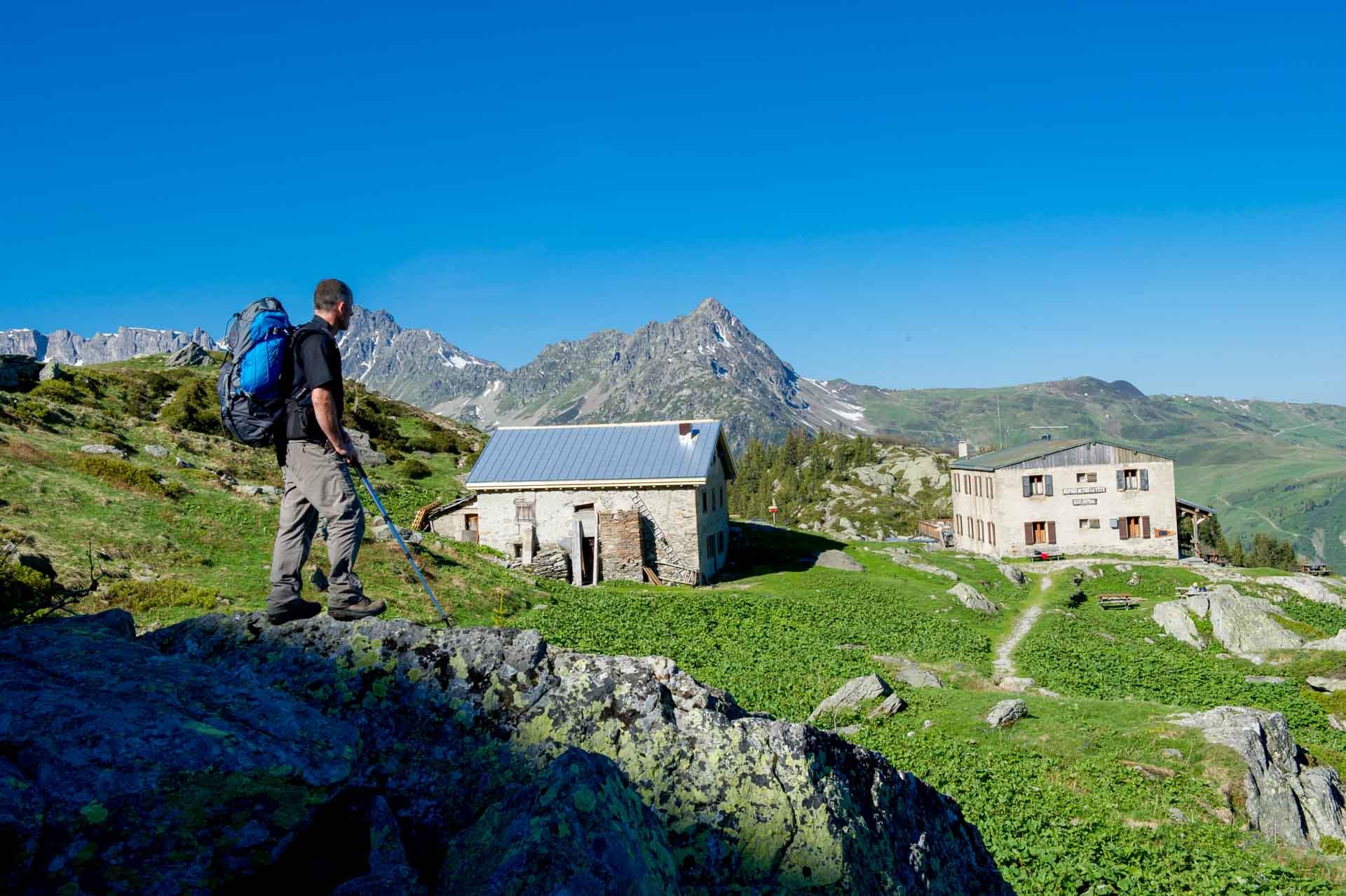 Le refuge de Tré la Tête © Gilles Lansard - Les Contamines Tourisme