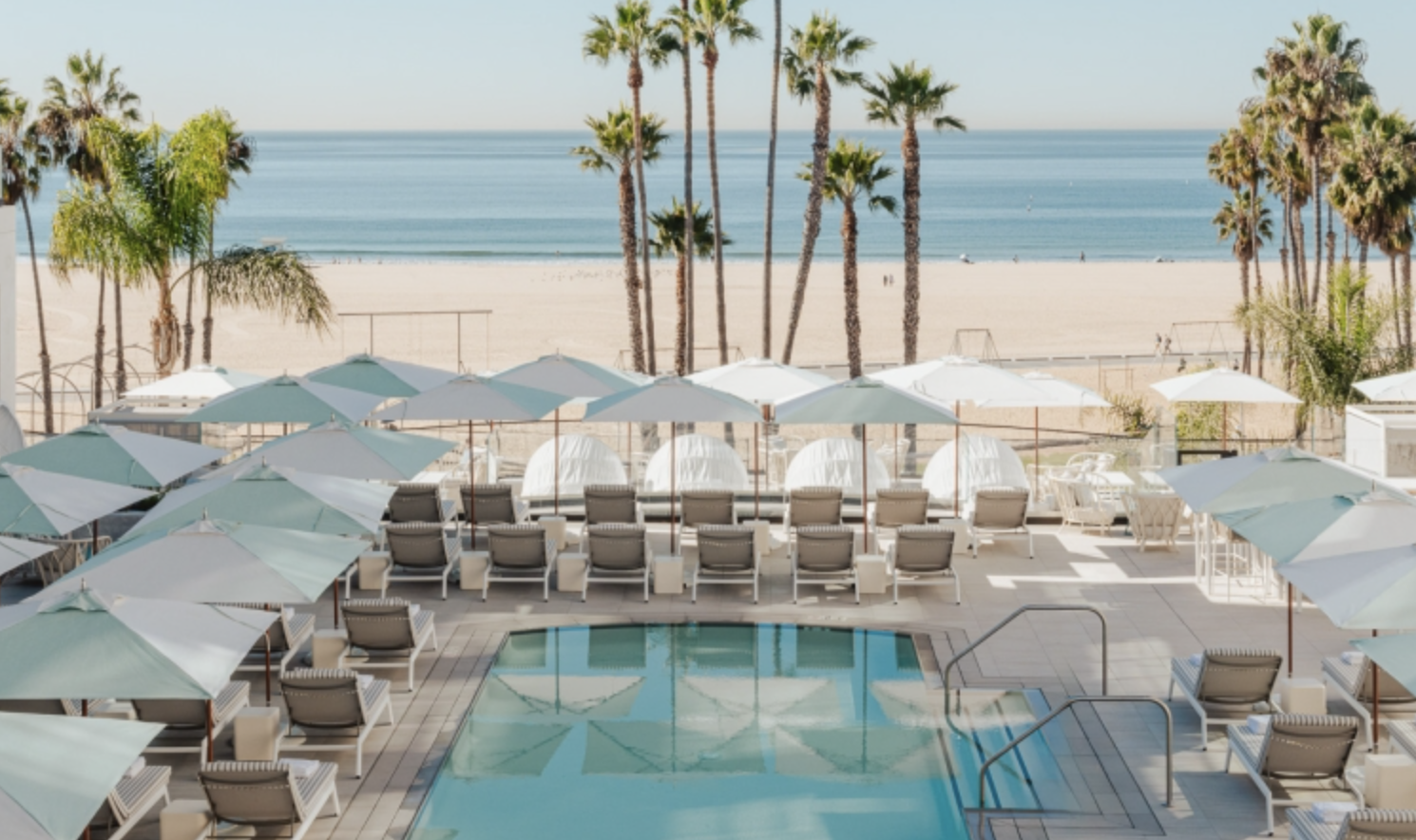 Regent Santa Monica, vue sur la plage © Regent Santa Monica Regent Santa Monica, vue sur la plage © Regent Santa Monica