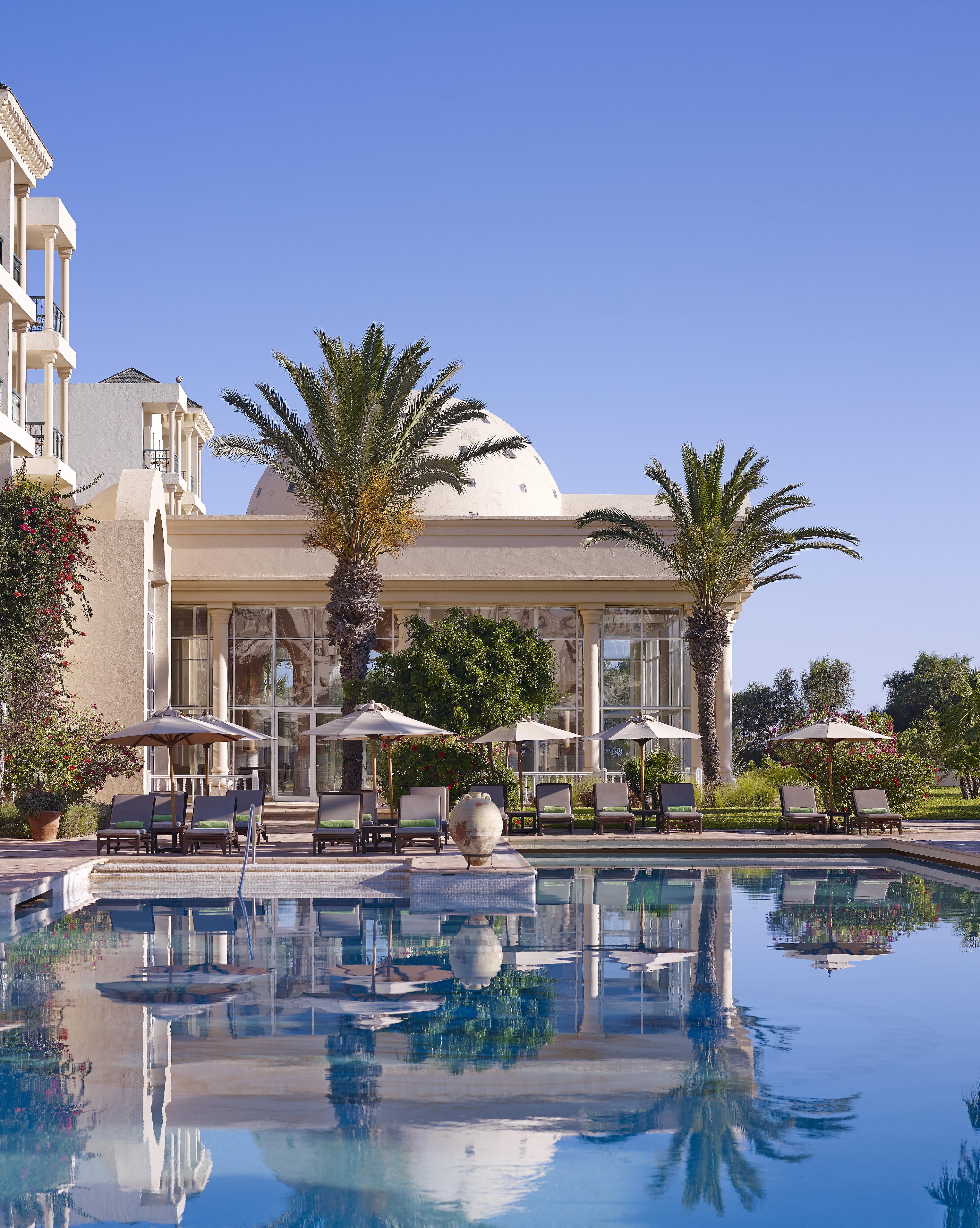 La piscine extérieure de l’hôtel © The Residence 