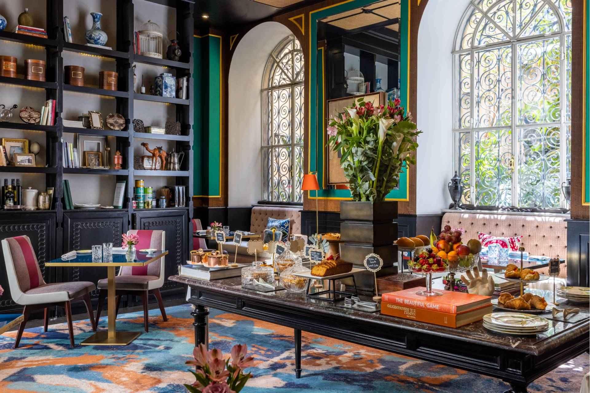 Restaurant Adelaide à l’Hôtel Vilòn, hôtel de luxe à Rome © Shedir Collection