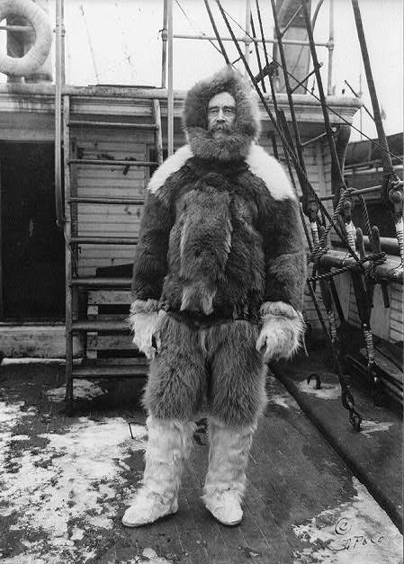 Robert Edwin Peary en 1909  Library of Congress