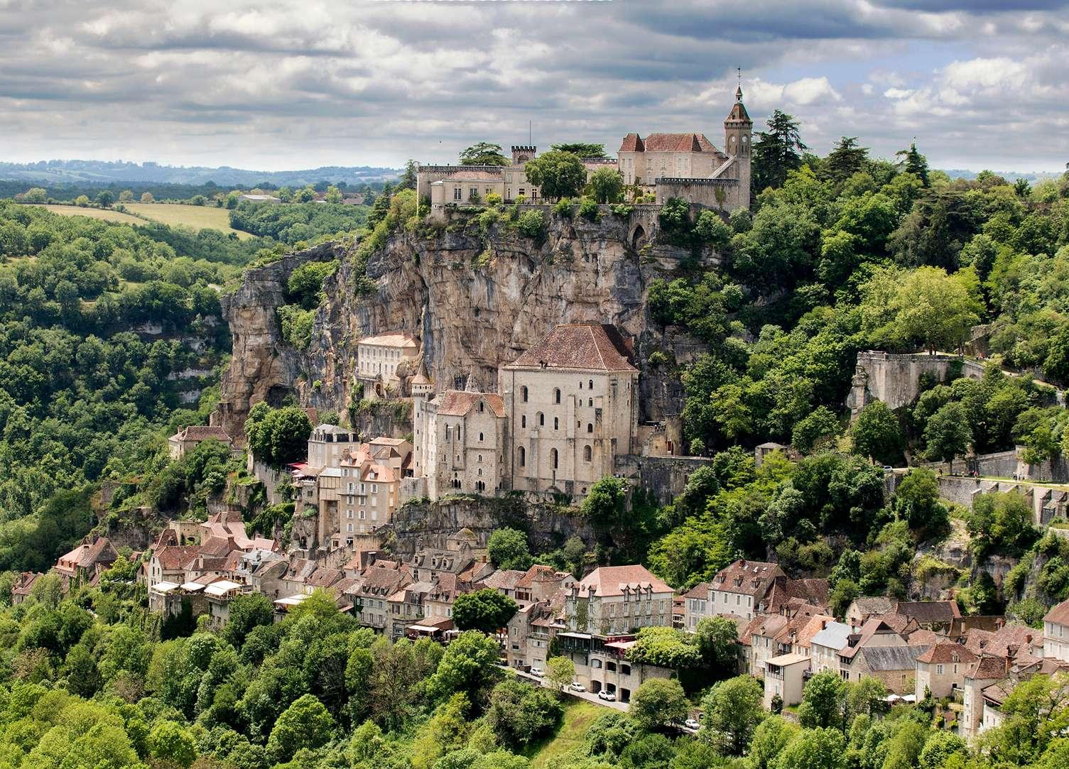 Rocamadour, village médiéval emblématique de la Vallée de la Dordogne © Peter Muscutt