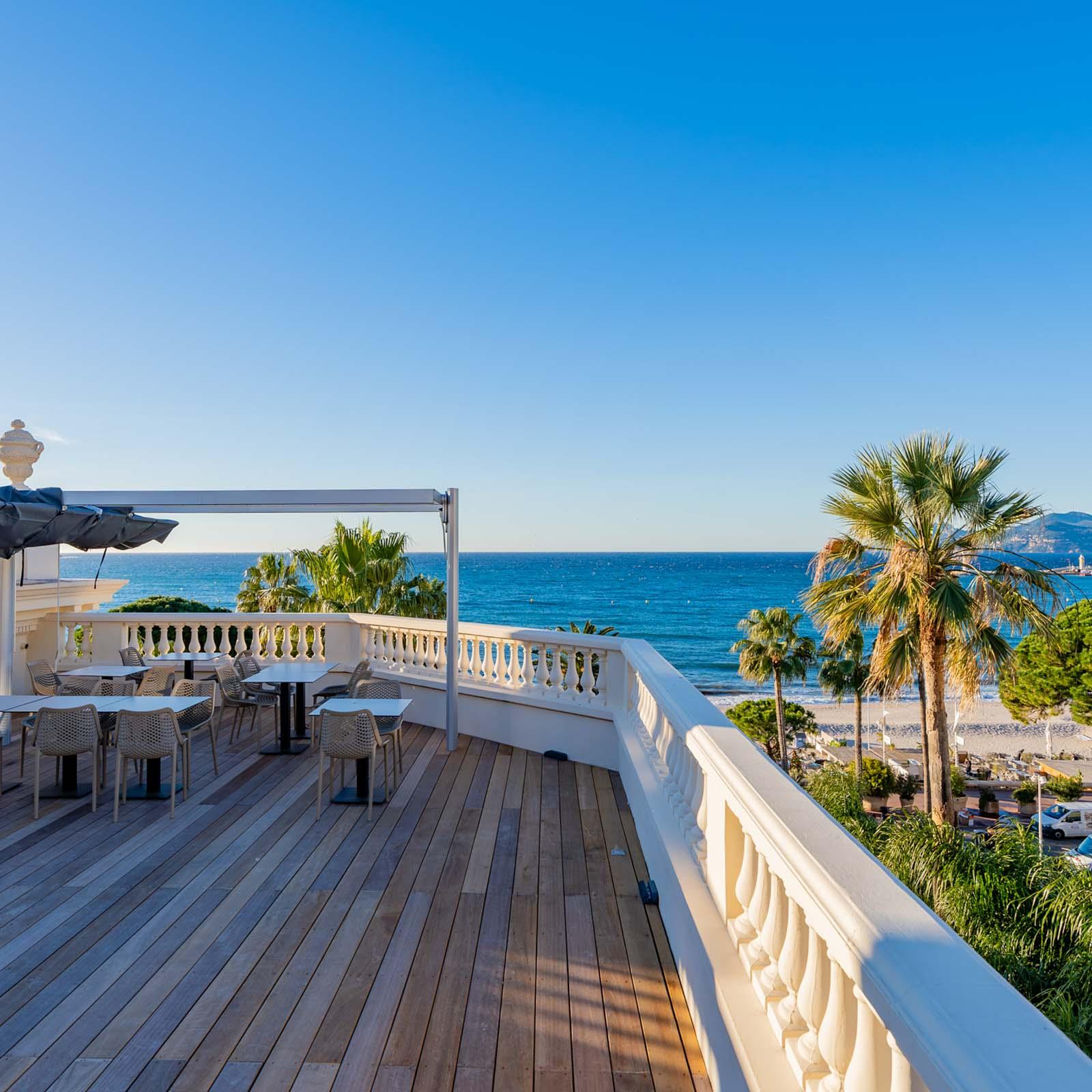 Rooftop de La Malmaison © Mairie de Cannes