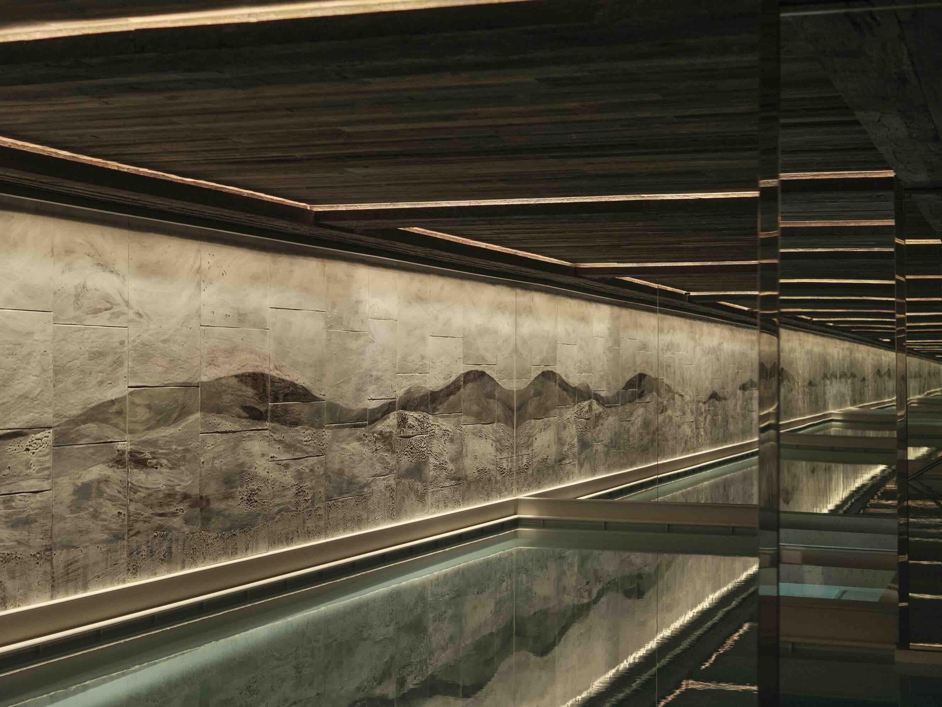 Le spa de l’hôtel Rosewood Courchevel Le Jardin Alpin © Ben Anders