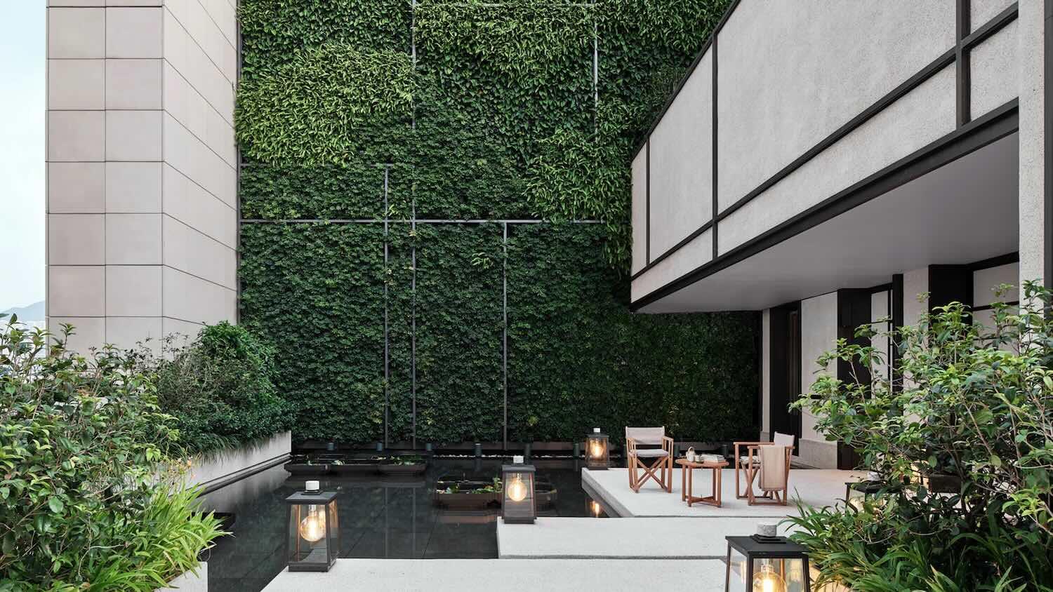 Jardin du spa Asaya, Rosewood Hong Kong  © Rosewood Hong Kong