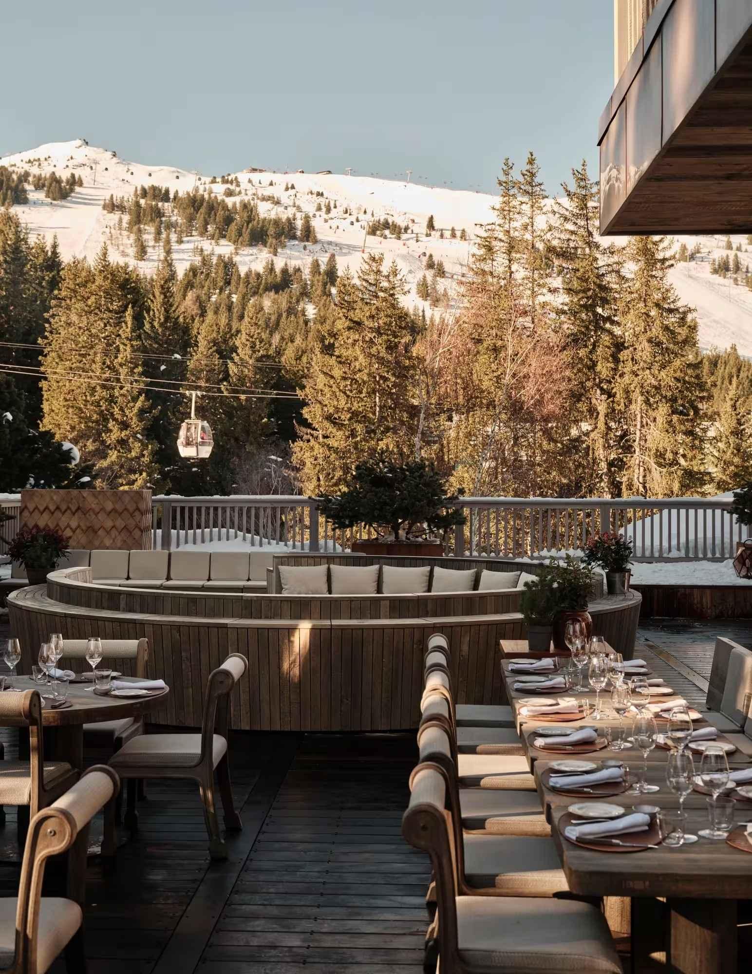 Séjour ski haut de gamme à Courchevel © Rosewood Hotels & Resorts