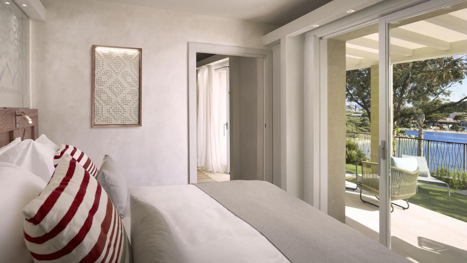 La suite Beach pour les mariés © 7Pines Resort Sardinia