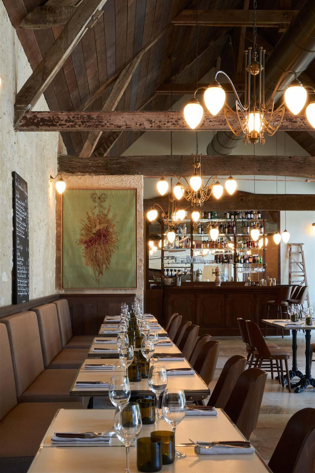 Le restaurant l’Auberge aux Sources de Cheverny © Marie-Pierre Morel