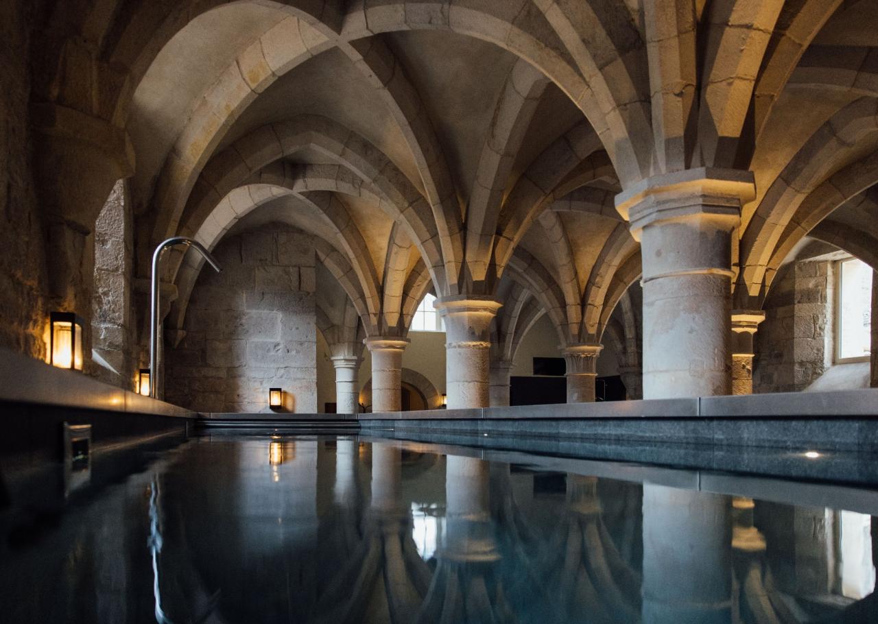 Le spa aux allures monastiques © Agence Pancake