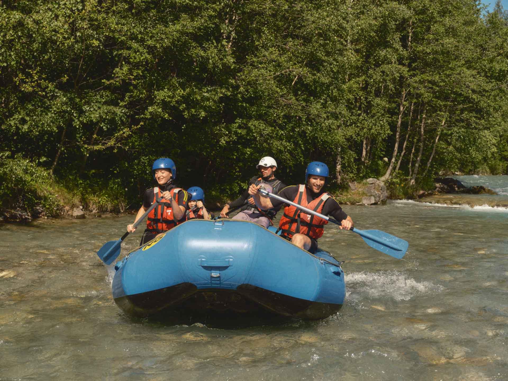 Activité rafting dans les Alpes avec Club Med © DR