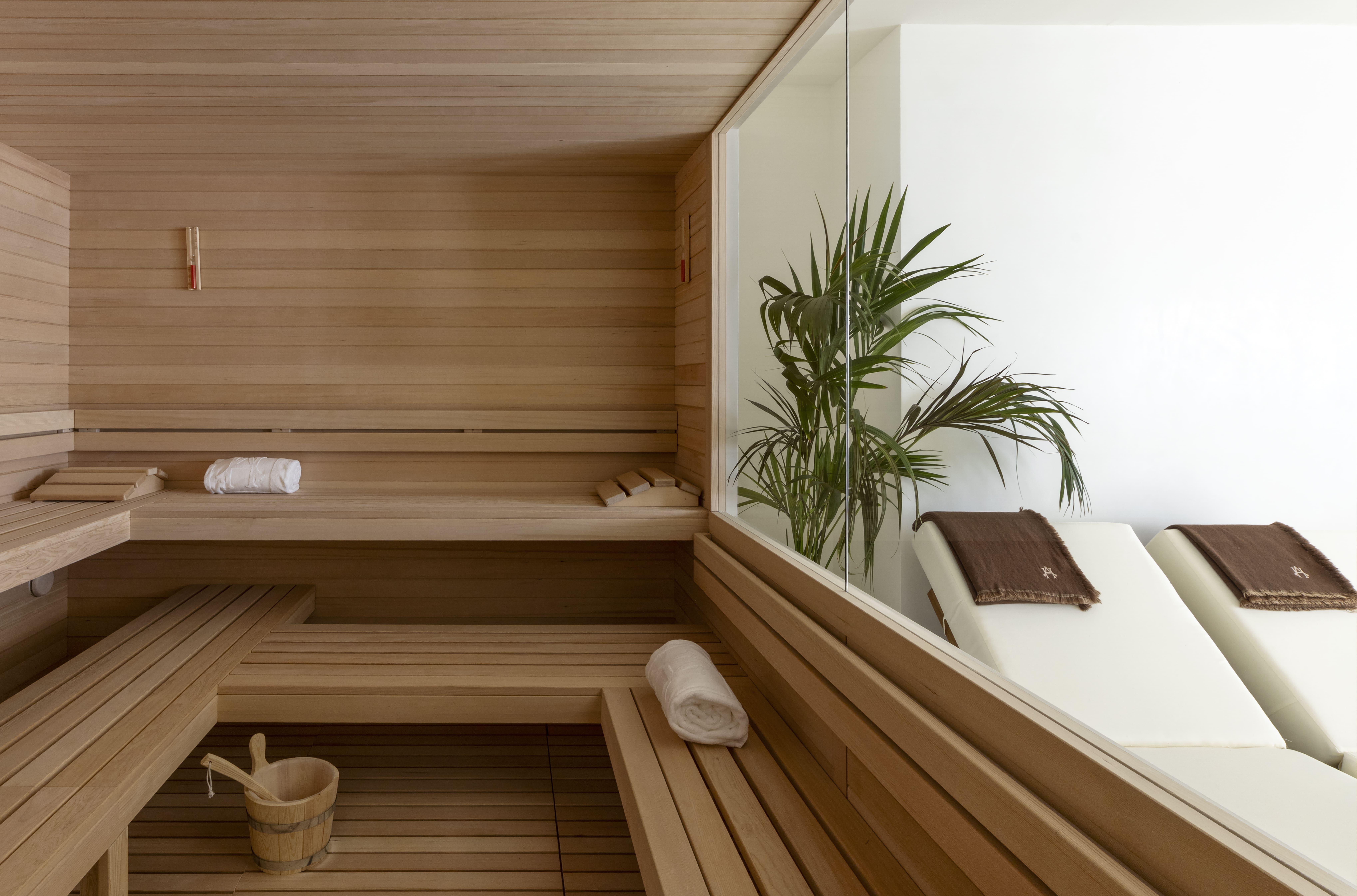 Le hammam de l’espace bien être de l’hôtel © Ancora Cortina 