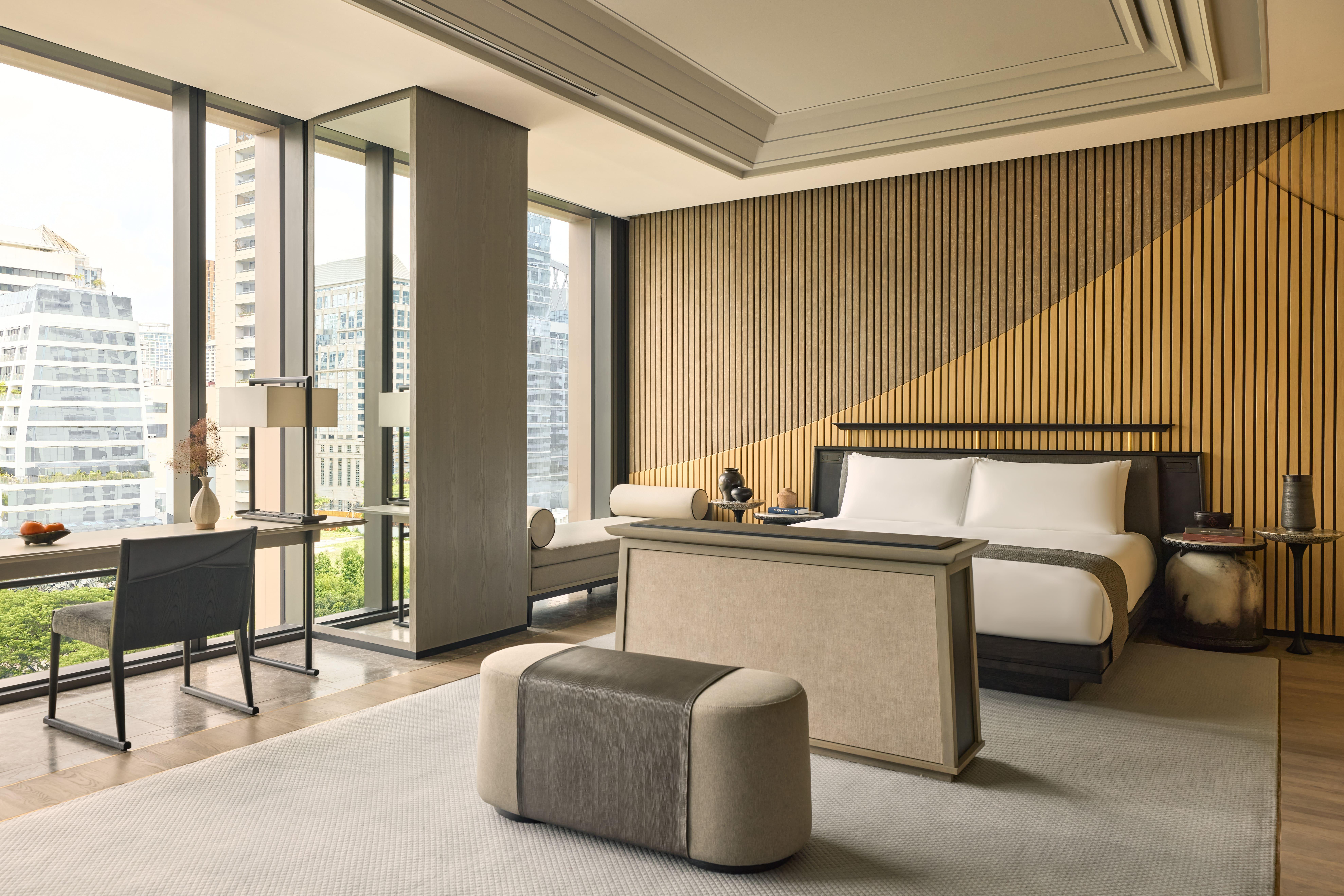 La suite de l’hôtel Aman Nai Lert © AMAN