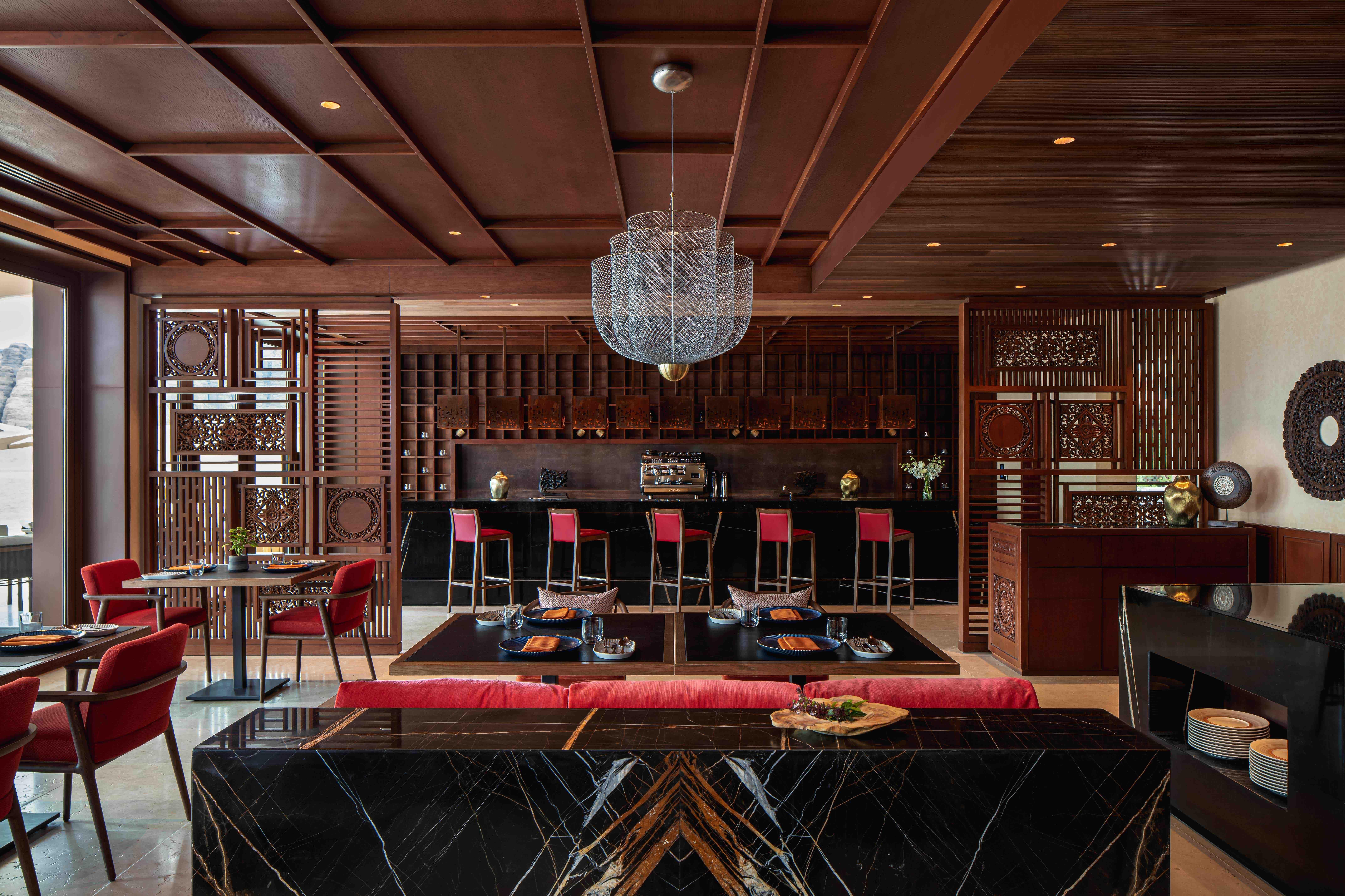 Dîner au restaurant Saffron © DR