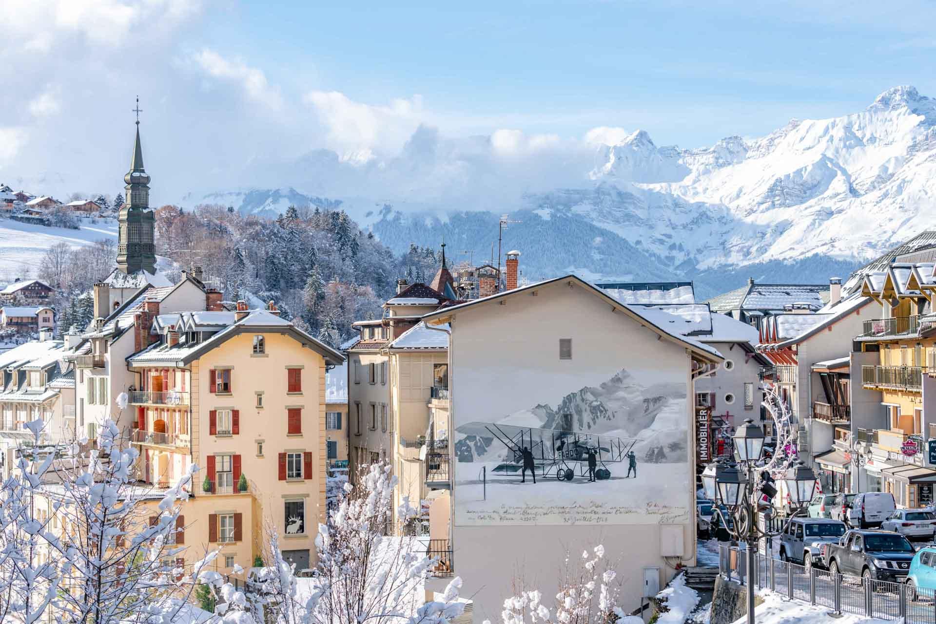 Saint-Gervais Mont-Blanc est d’abord un village de charme où il fait bon vivre et séjourner © Boris Molinier