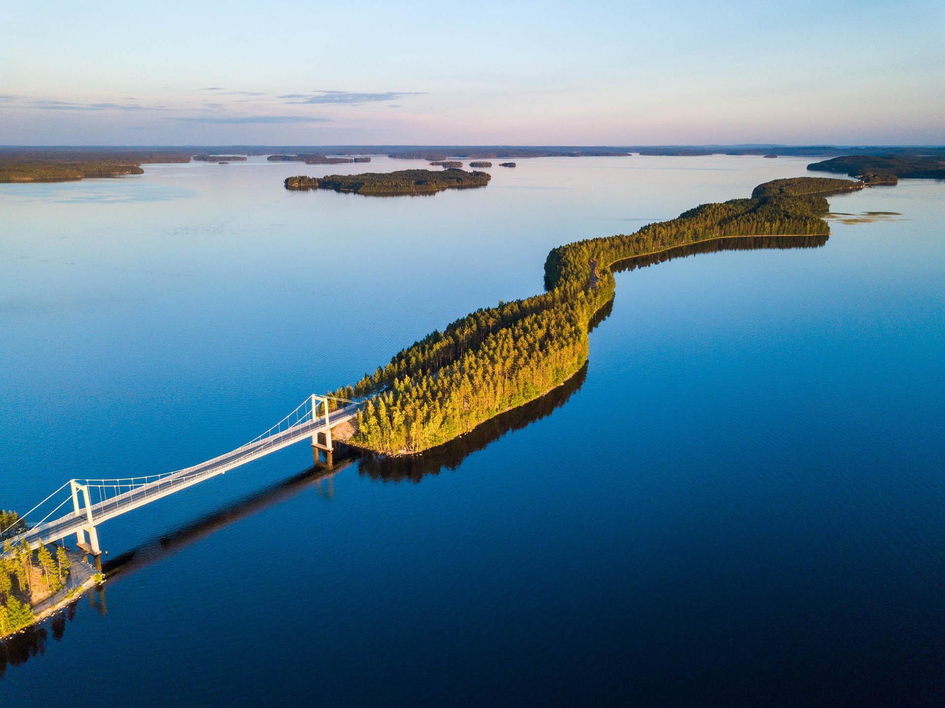 L’esker Pulkkilanharju du lac Päijänne © Johannes Sipponen - Salpausselkä Geopark