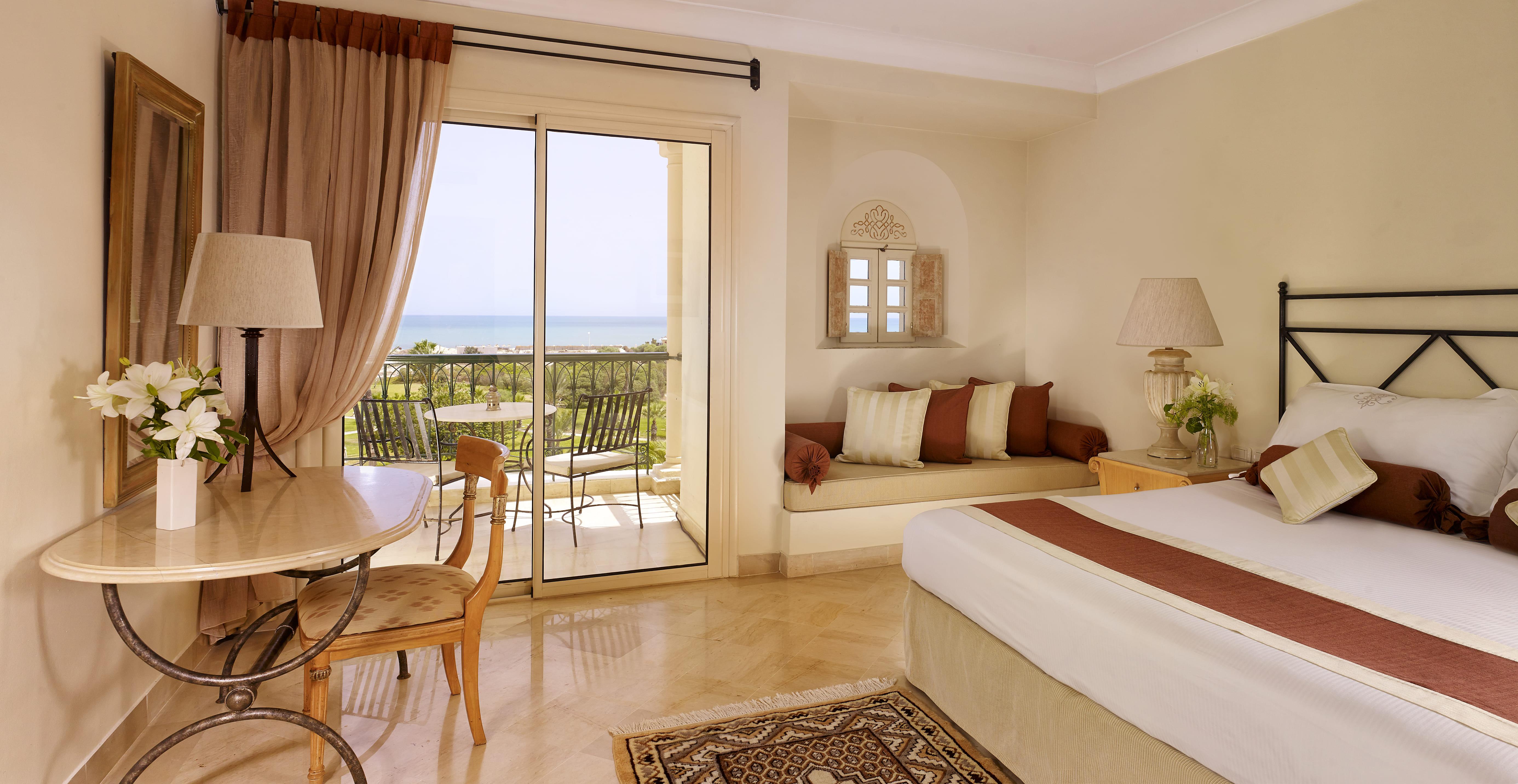 Une chambre avec vue sur la mer © The Residence