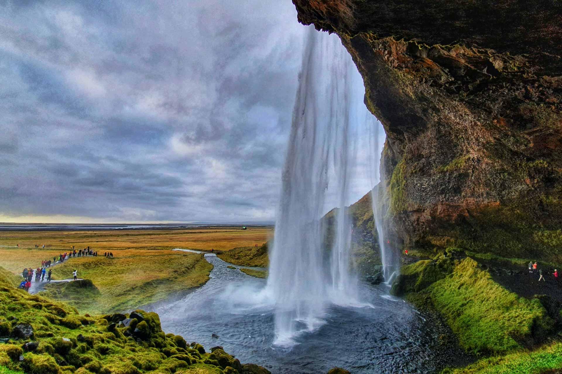 Le long de notre itinéraire en Islande, Seljalandsfoss