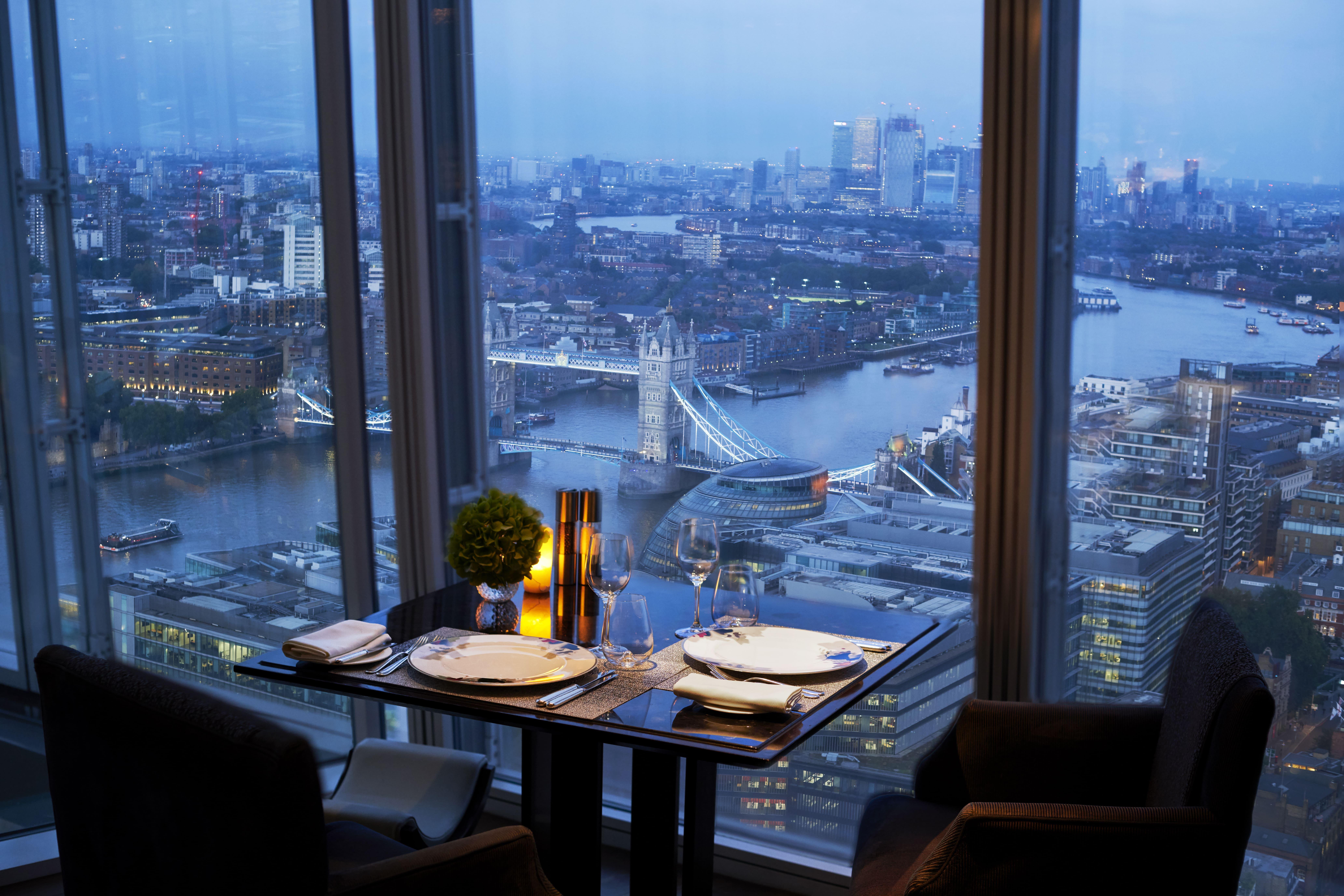 Le TING Restaurant © Shangri-La The Shard 