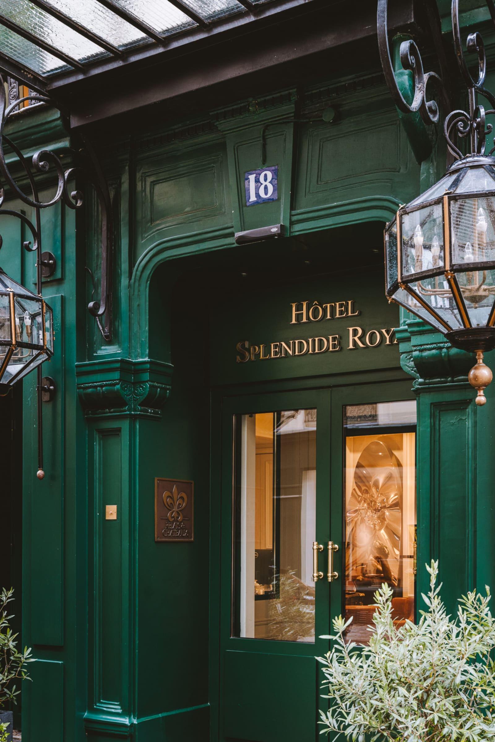 Séjourner dans l’hôtel 5 étoiles à Paris © Splendide Royal Paris 