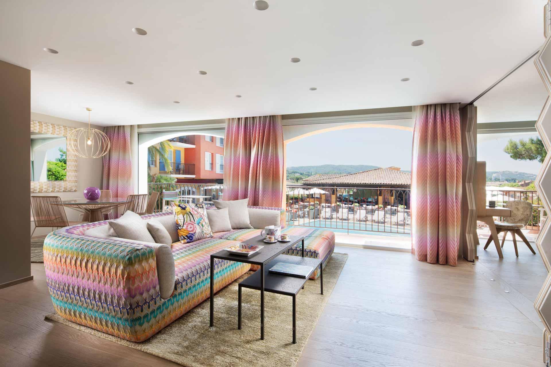 Suite Missoni Home © Byblos Saint-Tropez