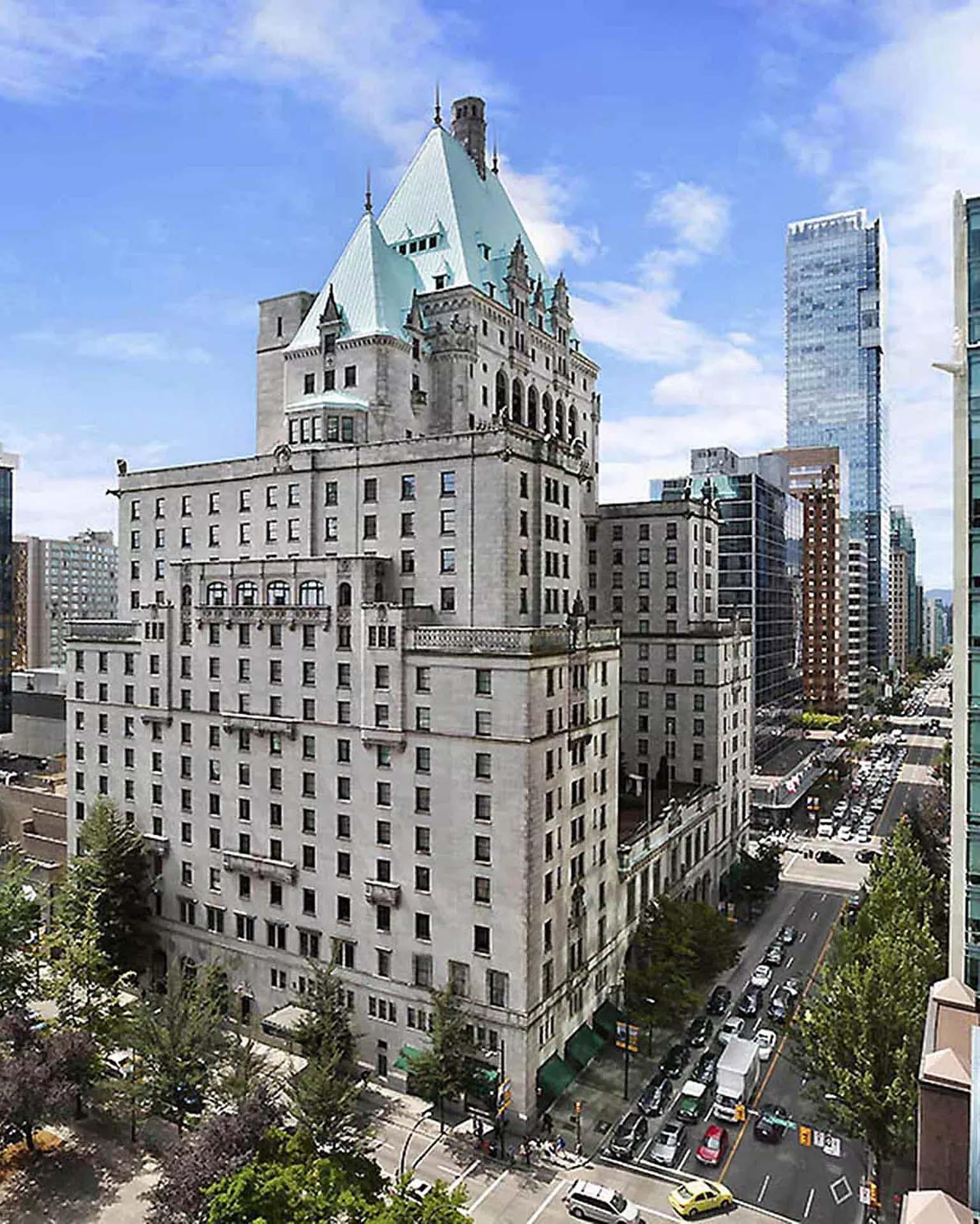 Le Fairmont, un hôtel de luxe à Vancouver