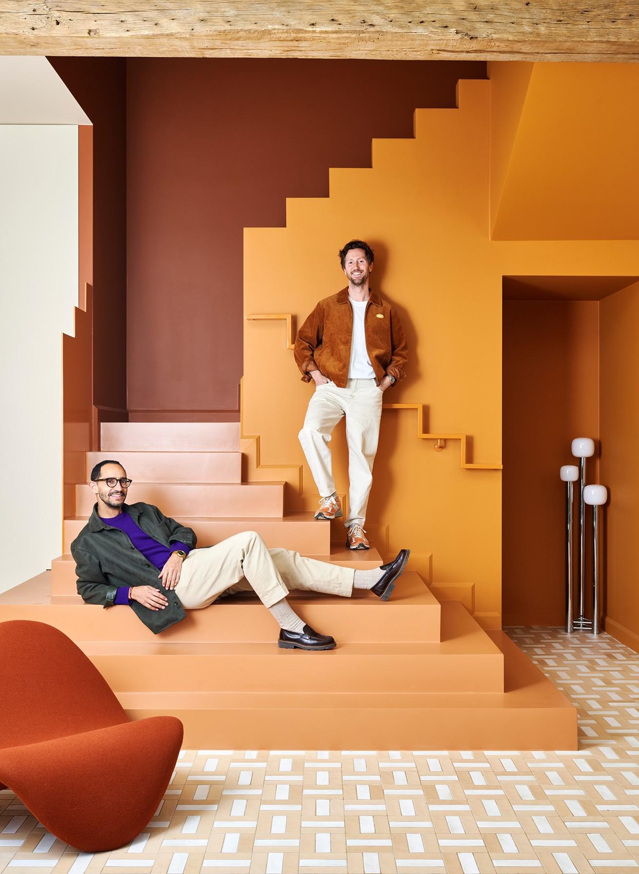 Thibaut Picard et Oliver Ramel, lieu de séminaire hybride Momoamo © Didier Delmas