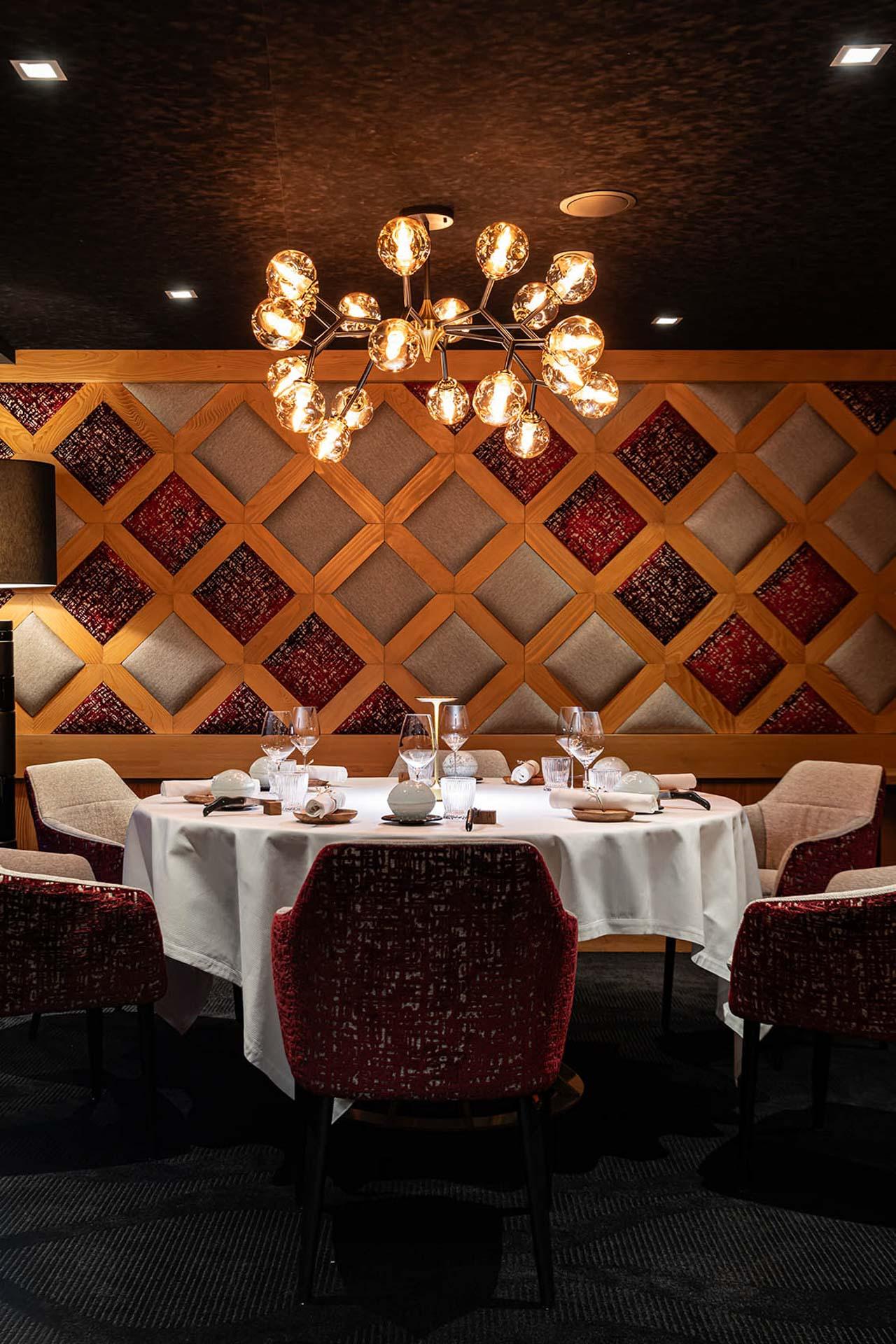 Le restaurant étoilé L’Ekrin