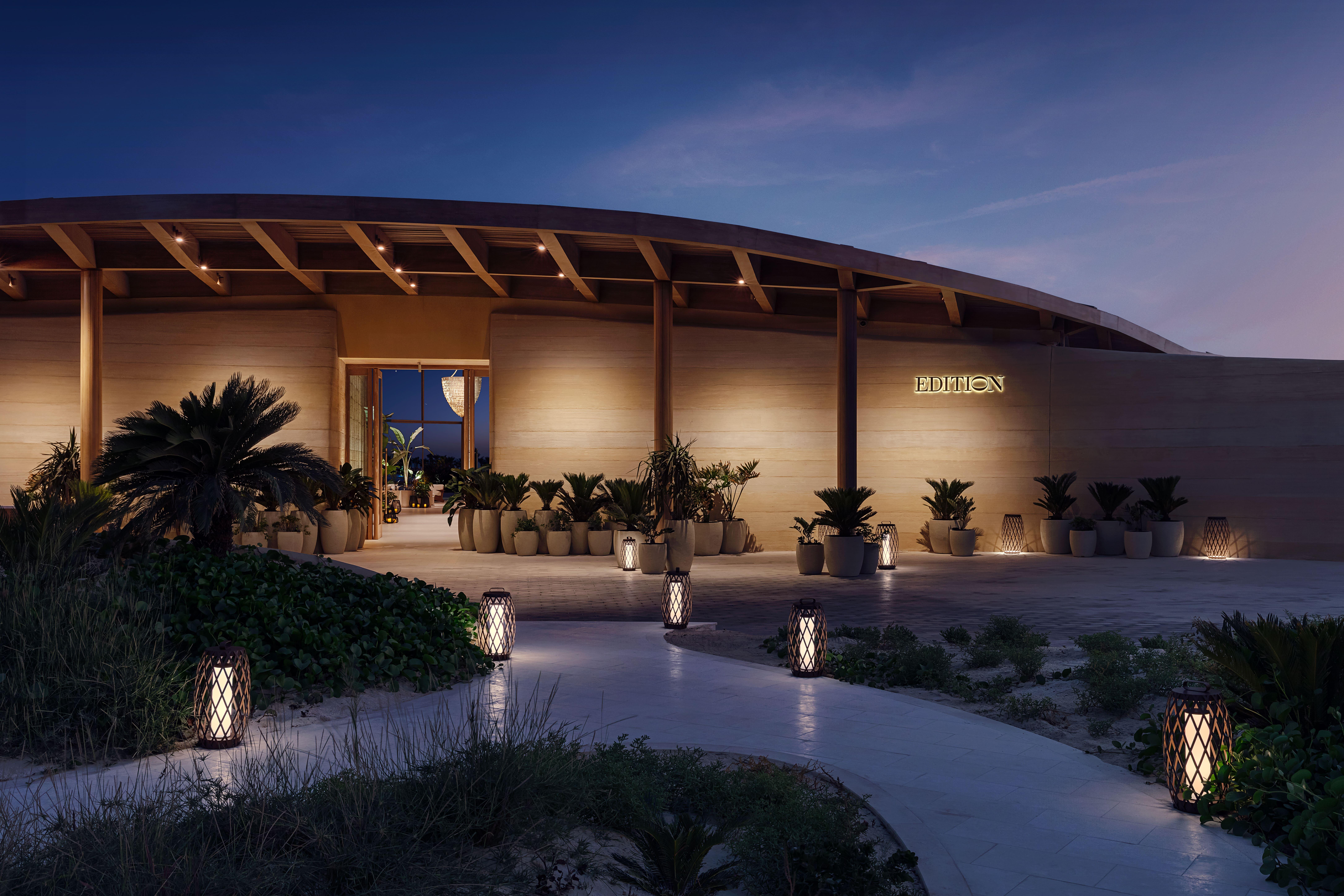 Le premier hôtel à ouvrir ses portes sur l’île de Shura © The Red Sea Edition