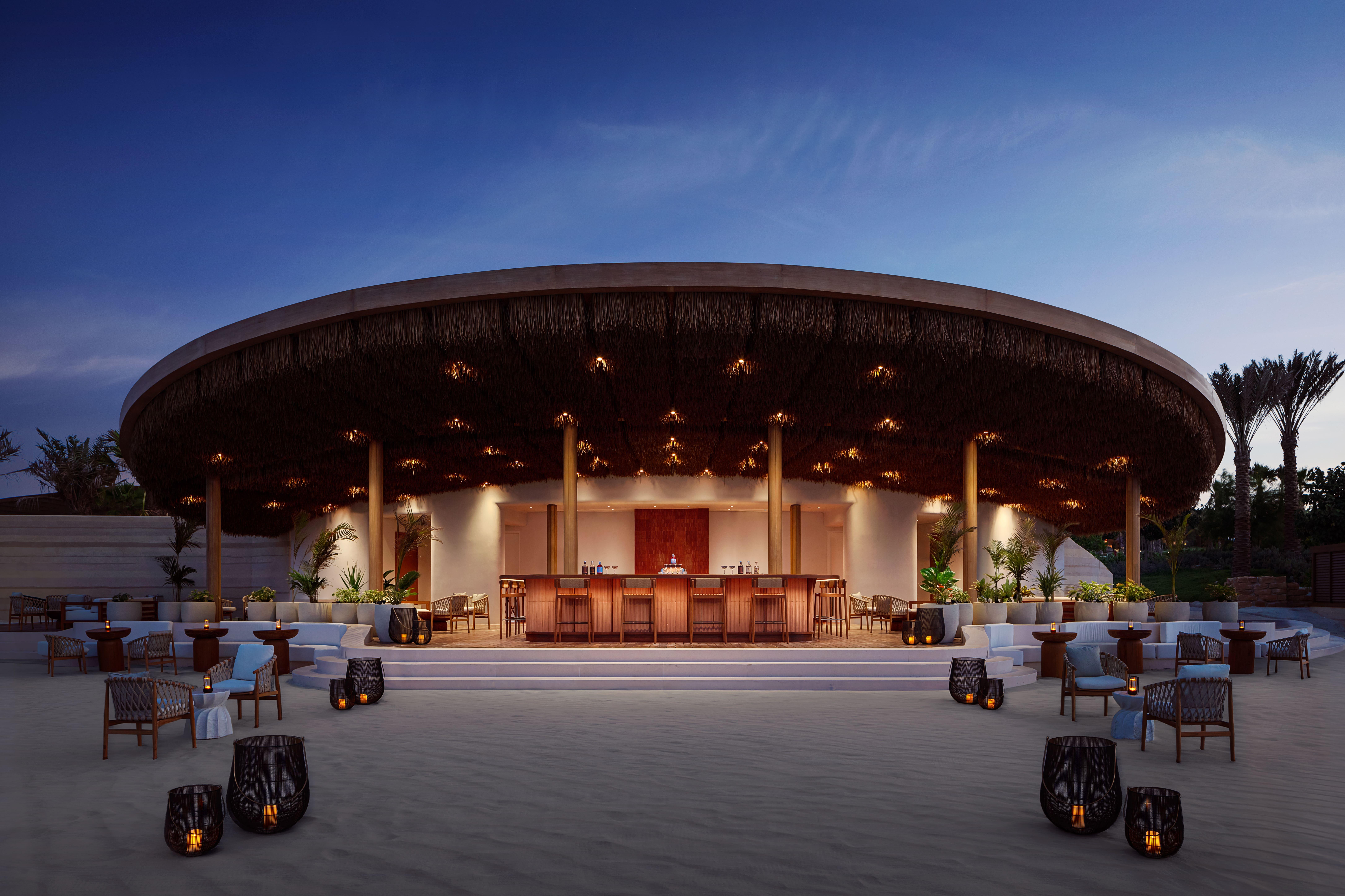 Le restaurant aux allures de Bali, le Jiwa Beach © The Red Sea Edition