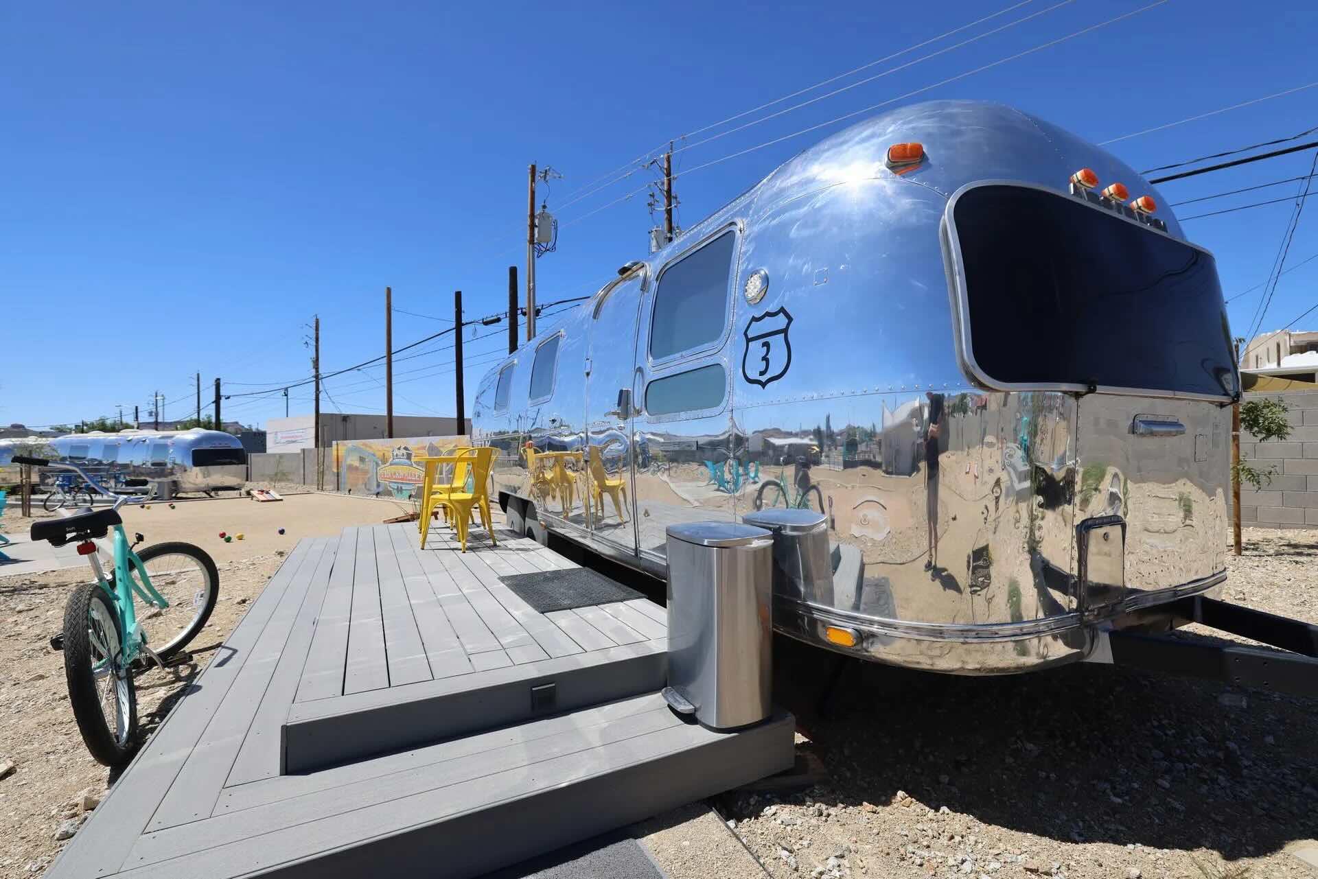 Tin Can Alley on 66, hébergement à Kingman, sur la Route 66 © DR