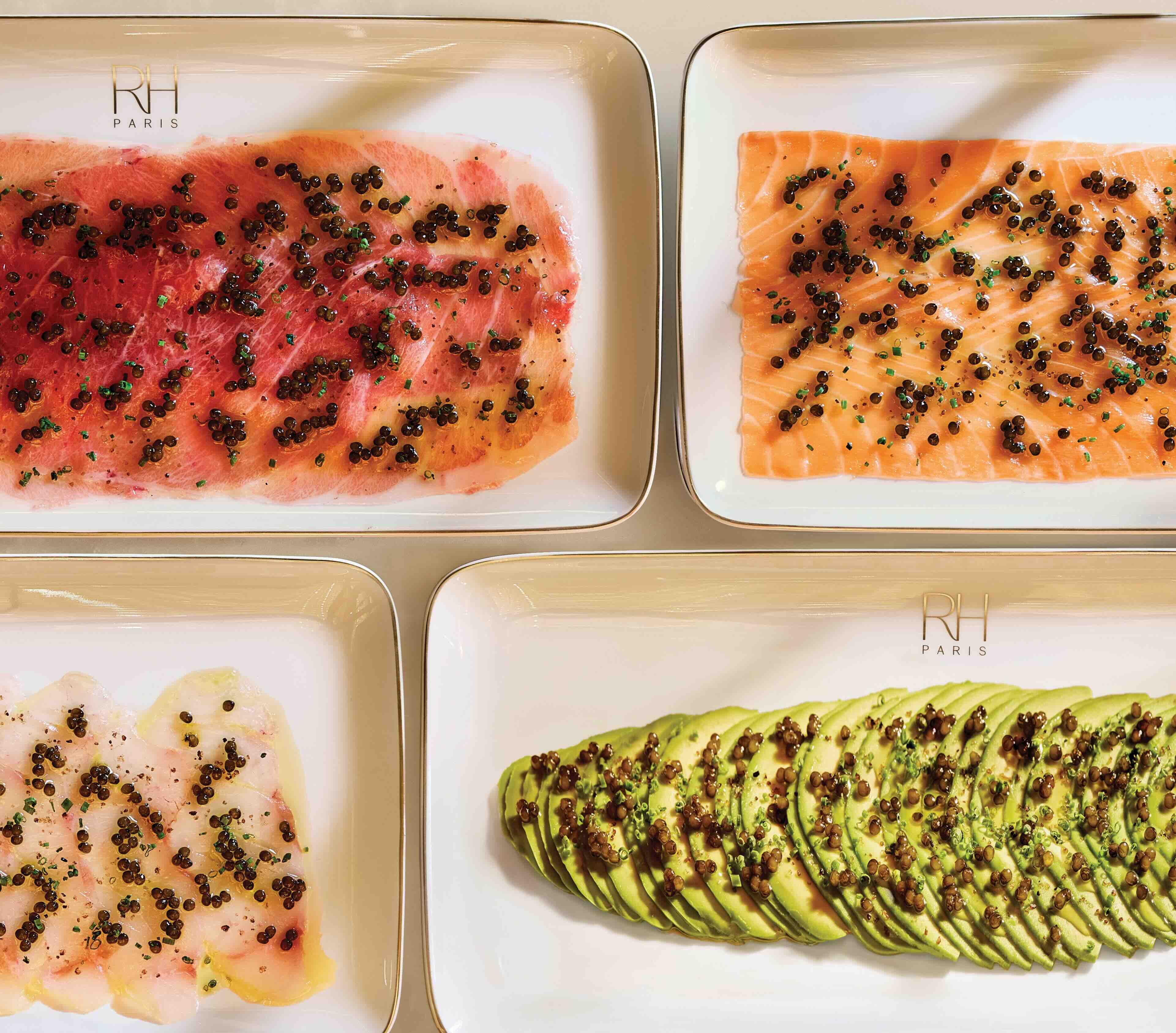 Un carpaccio au caviar à Petit RH © MKFOOD_PRINT