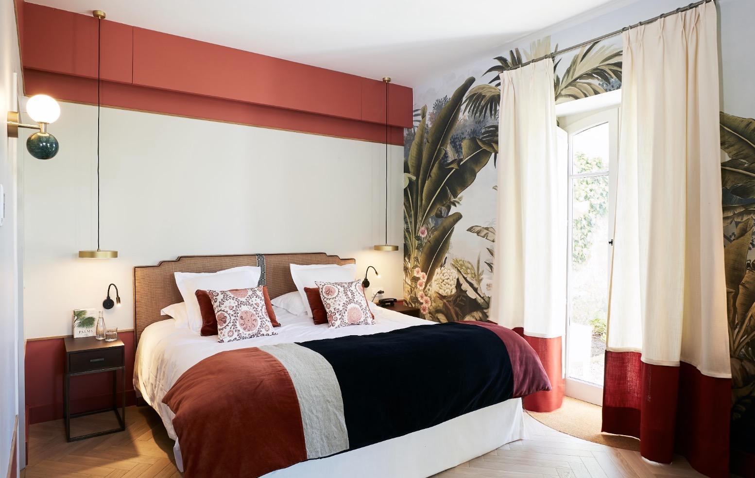 Une chambre deluxe de l’Hôtel de Silhouette © Sophie Boussahba