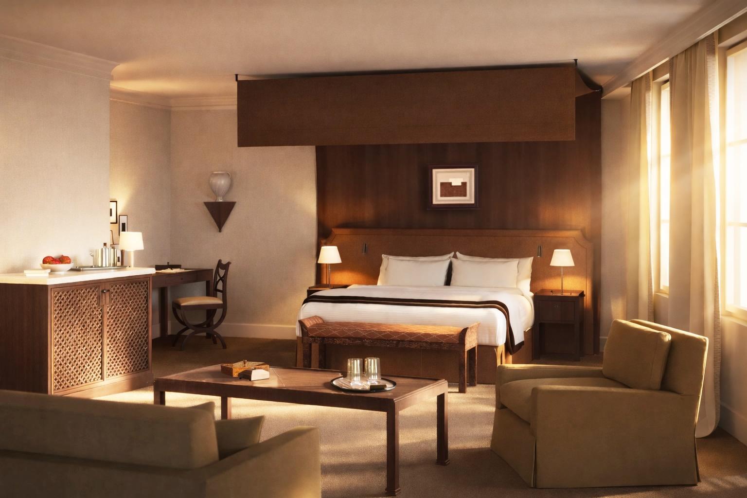 Une chambre de l’hôtel © Villa Florentine