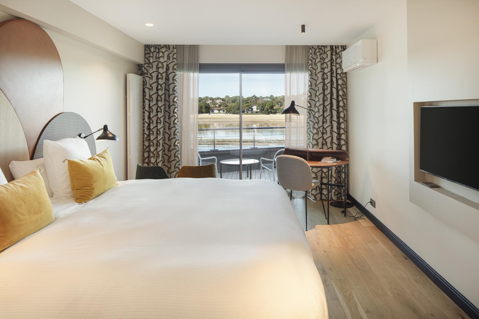 Une chambre dans l’hôtel 4 étoiles © Villa Seren 