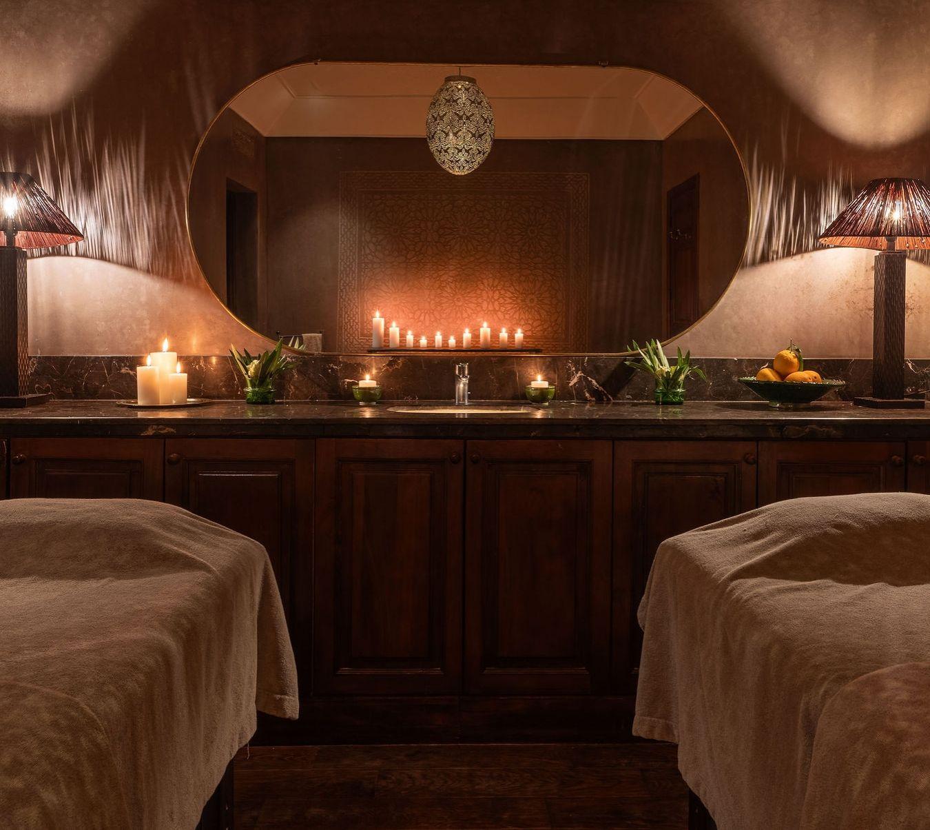 Se faire masser en duo au spa de l’hôtel © La Villa des Orangers