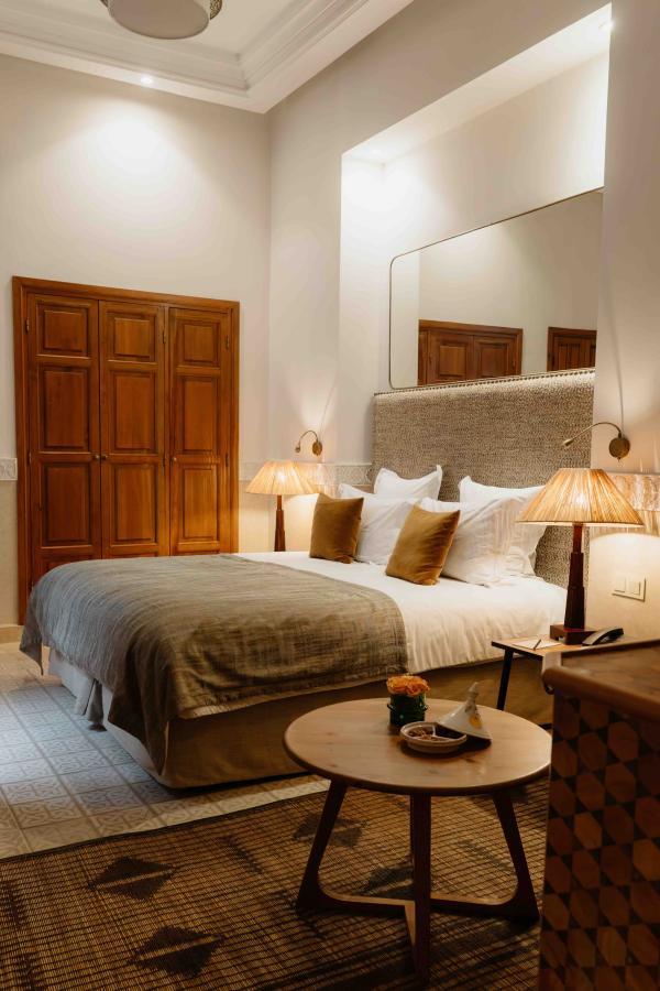 Une chambre dans l’hôtel à Marrakech © Aline Friant Hoste 
