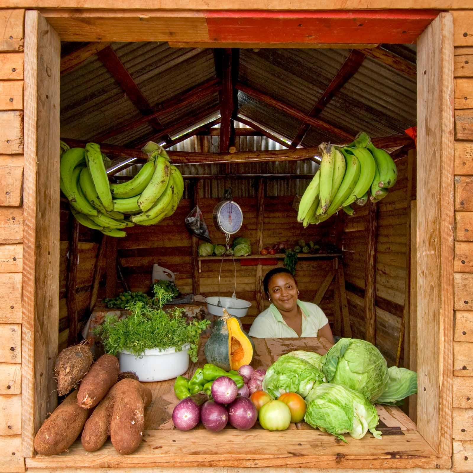 Petite échoppe dans un village © OT République Dominicaine