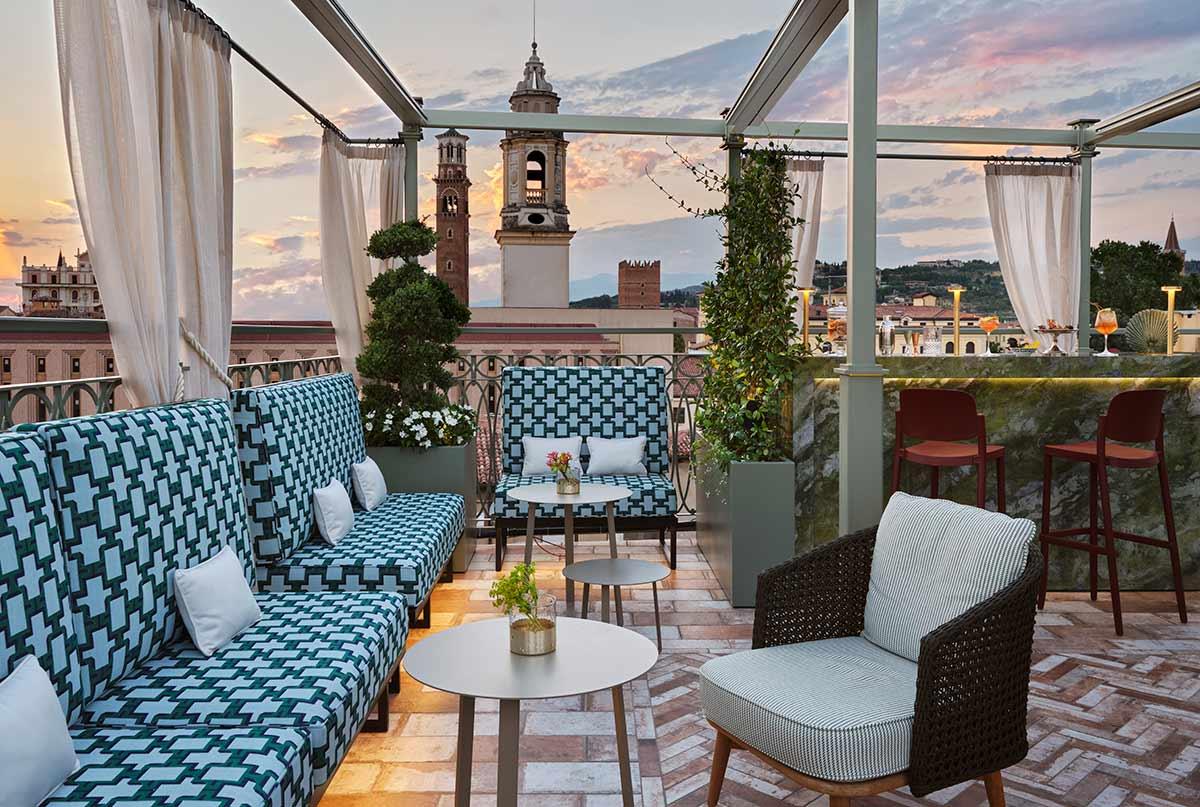 Le rooftop pour voir tout Vérone © Vista Vérone
