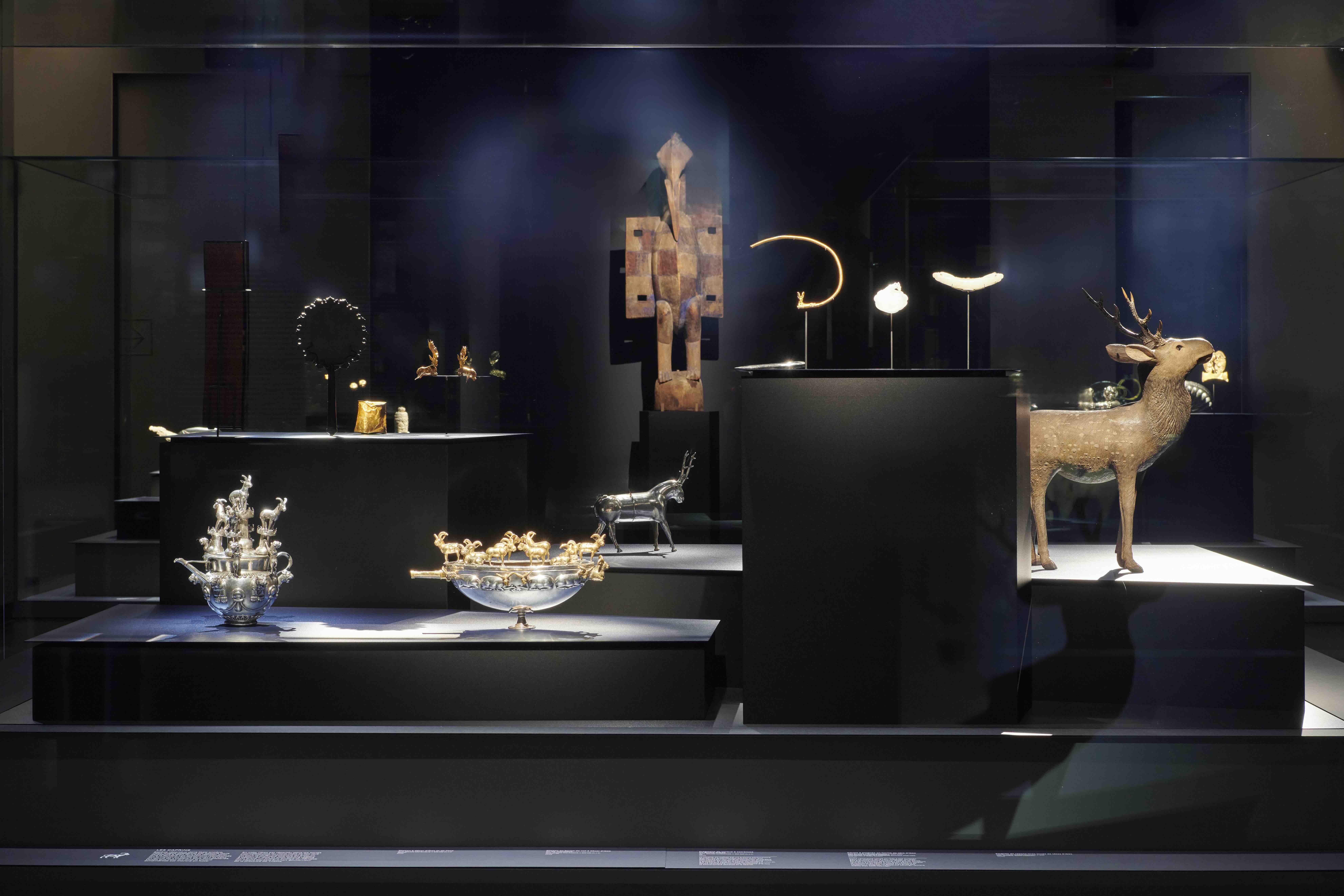 Vue de l’exposition “Animalia” © The Al Thani Collection 2026. All rights reserved. Photographie par Marc Domage