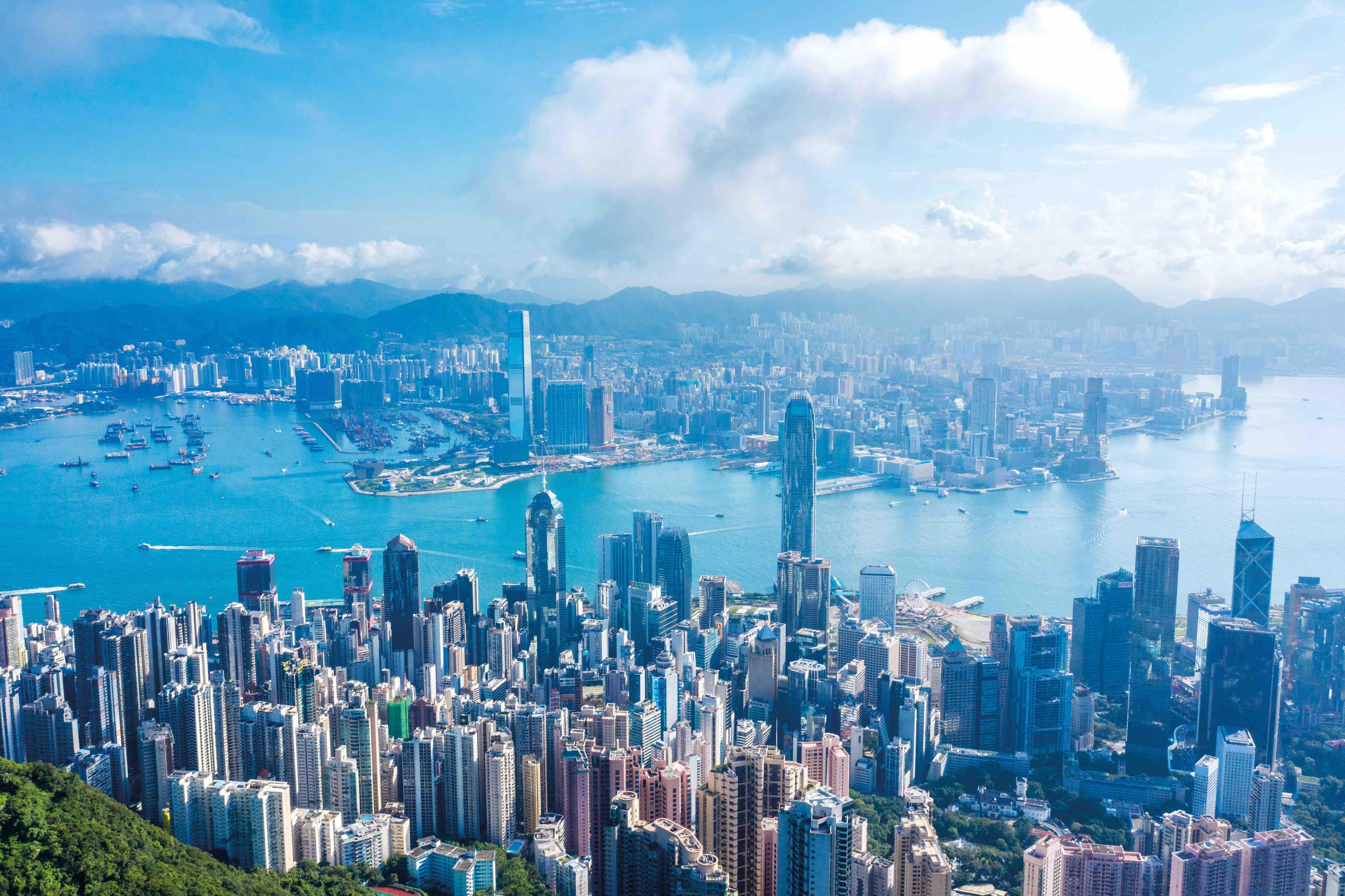 Vue depuis le Pic Victoria © Hong Kong Tourism Board