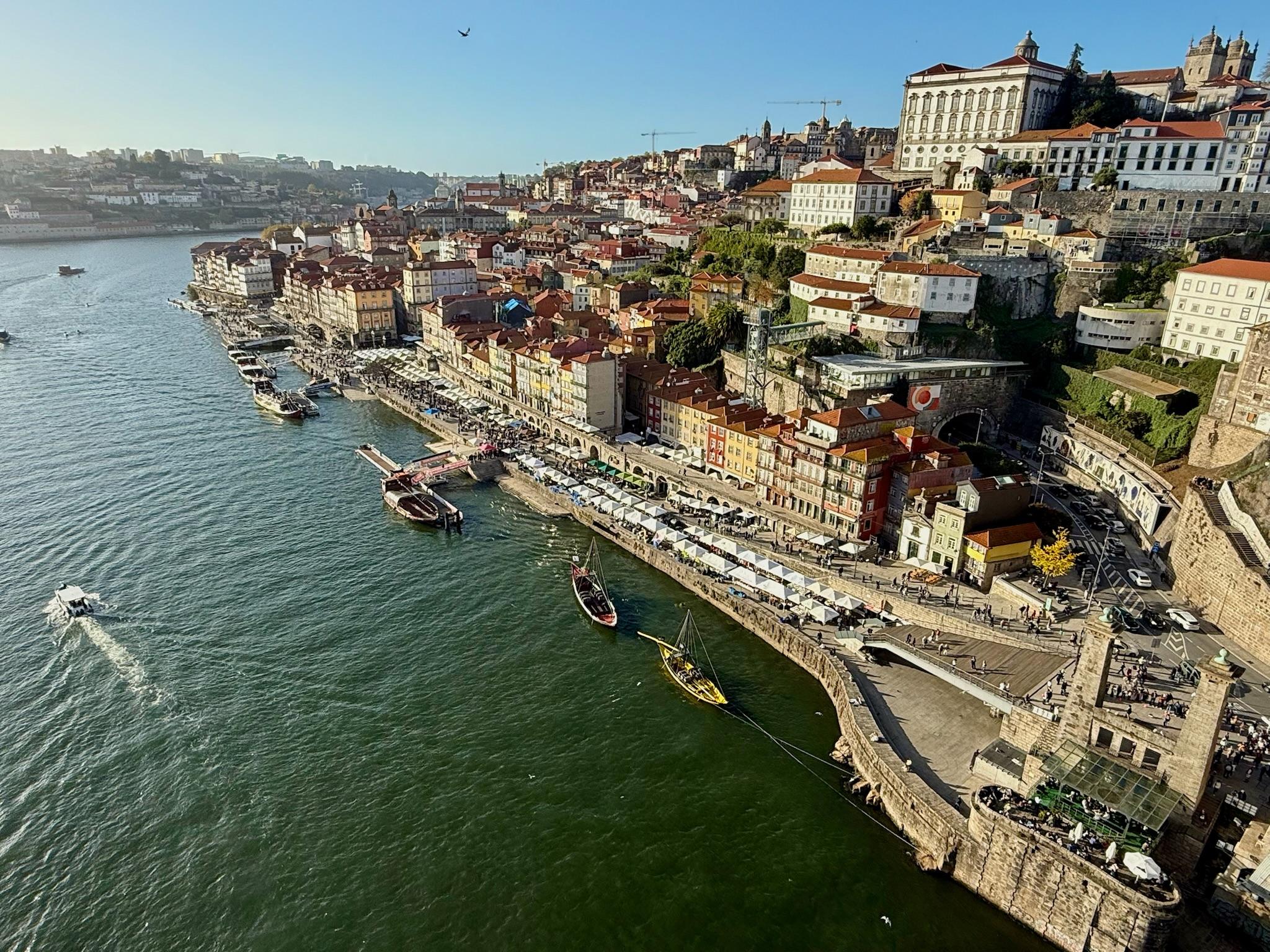 Le Douro vu depuis le pont Luis © Emmanuel Laveran