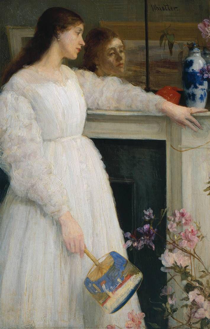James Abbott McNeill Whistler, Symphony in White, No. 2 : The Little White Girl, 1864. Huile sur toile - © Tate Britain
