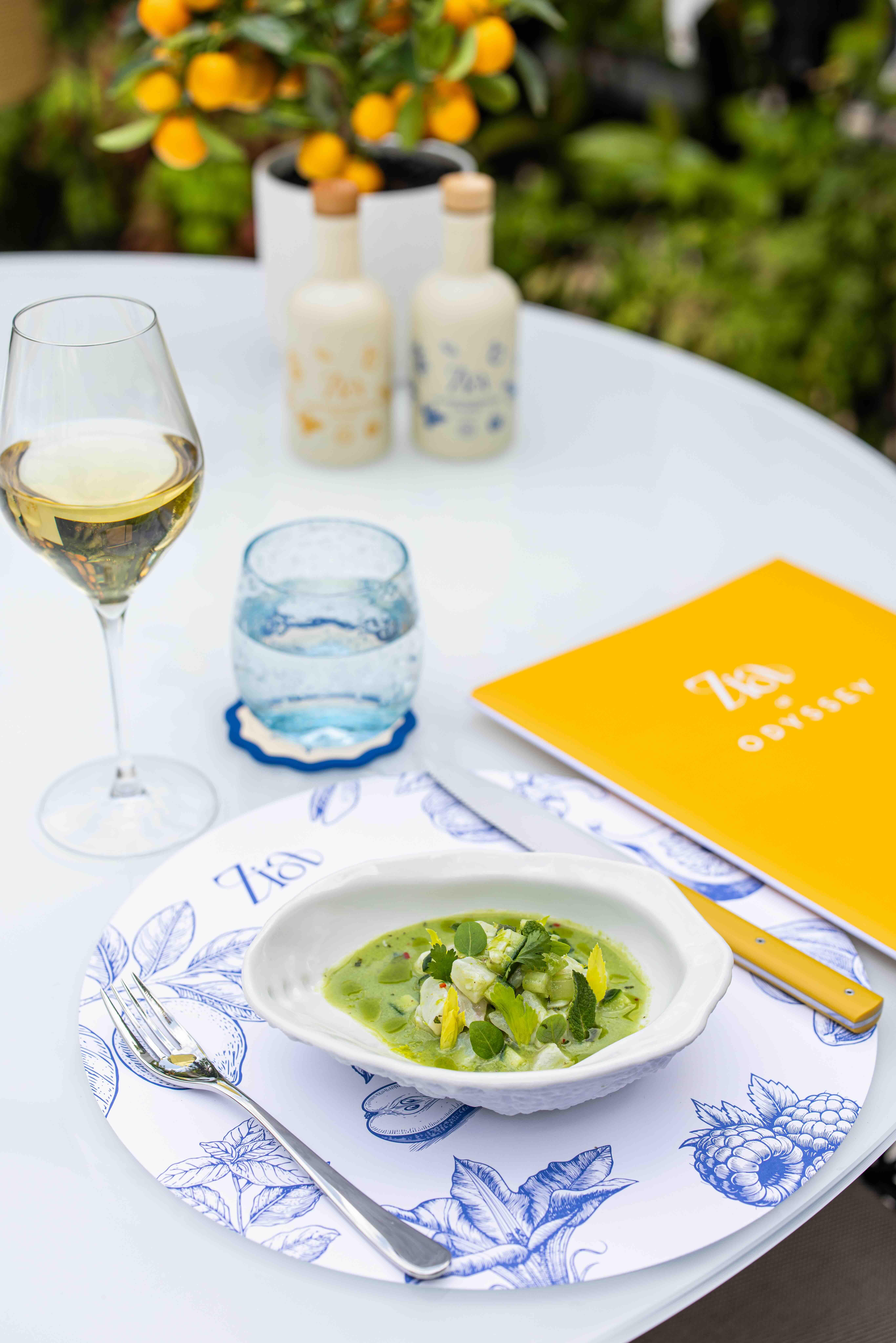 L’un des meilleurs restaurants italiens de Monaco, ZIA Orata à l’Hôtel Métropole © Lea Gil