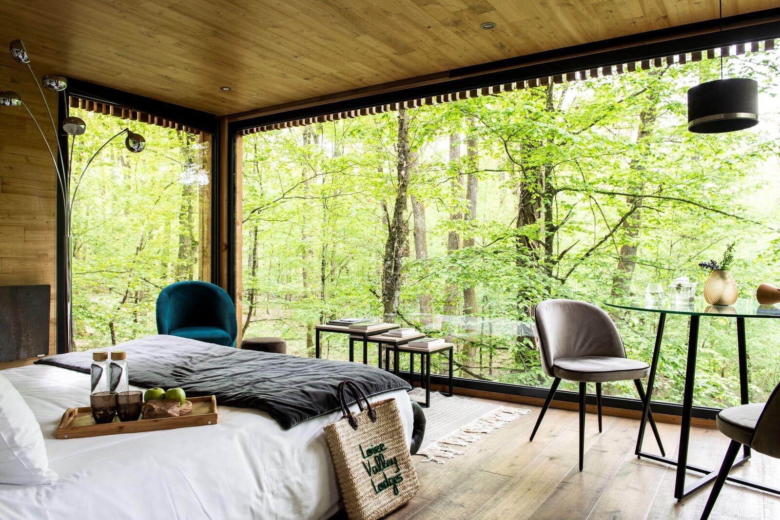 Dormir dans un lodge © Loire Valley Lodges