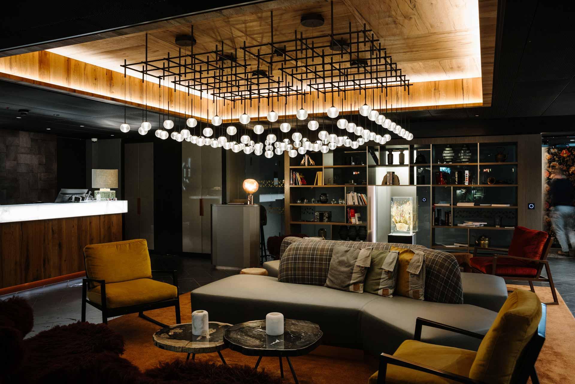 Lobby du Bergwelt Grindelwald 