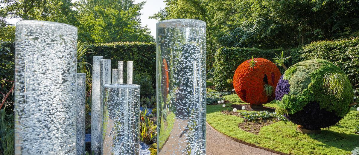 Le jardin Planètes de Momoko Seto © Domaine de Chaumont-sur-Loire