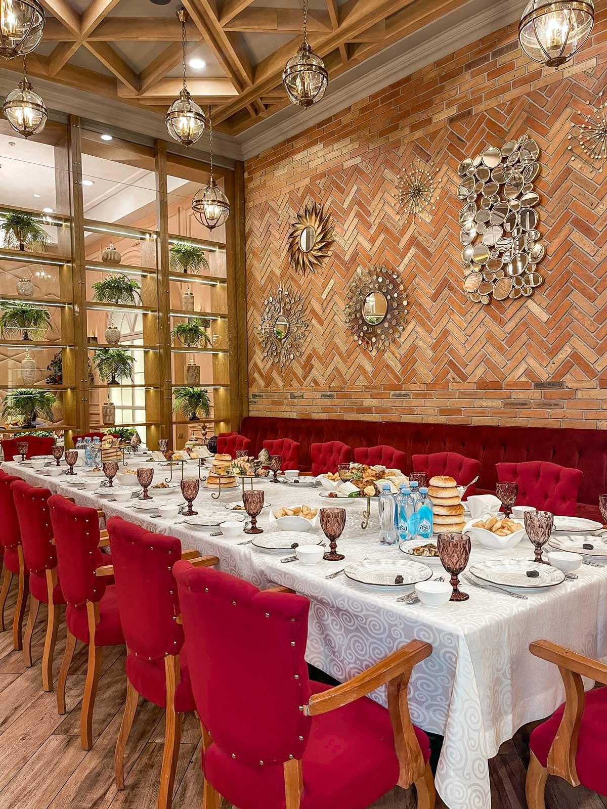  Le restaurant Arzu à Bishkek © DR