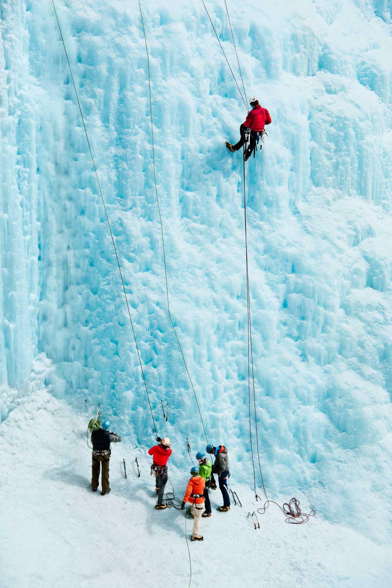 Le glacier Athabasca © DR