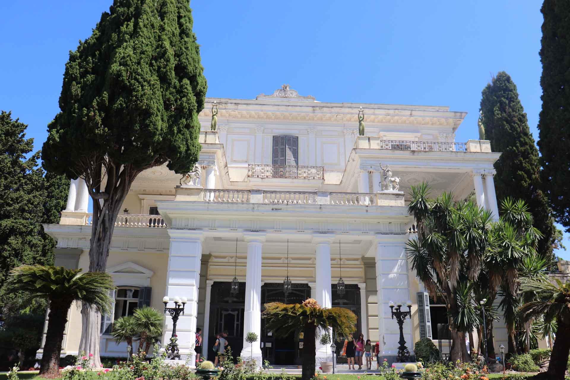 Le palais Achilleion, construit pour Sissi l’Impératrice © Pierre Gautrand